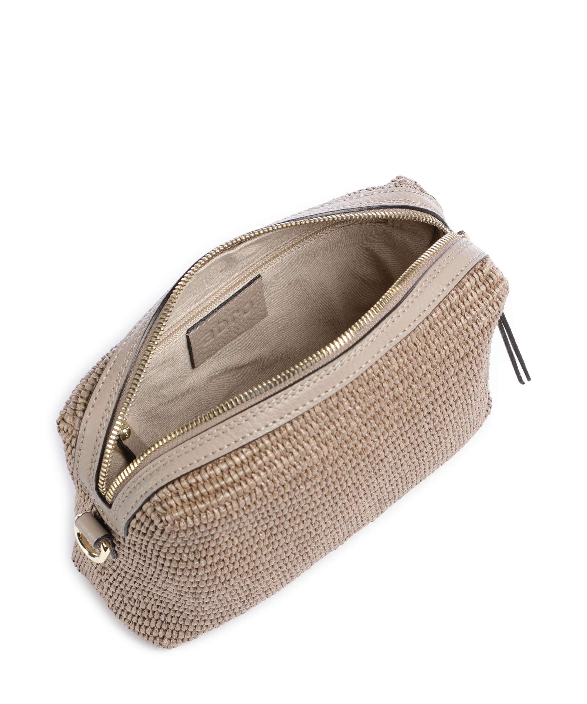 Abro Raffia Kaia Crossbody bag siena - Image 5