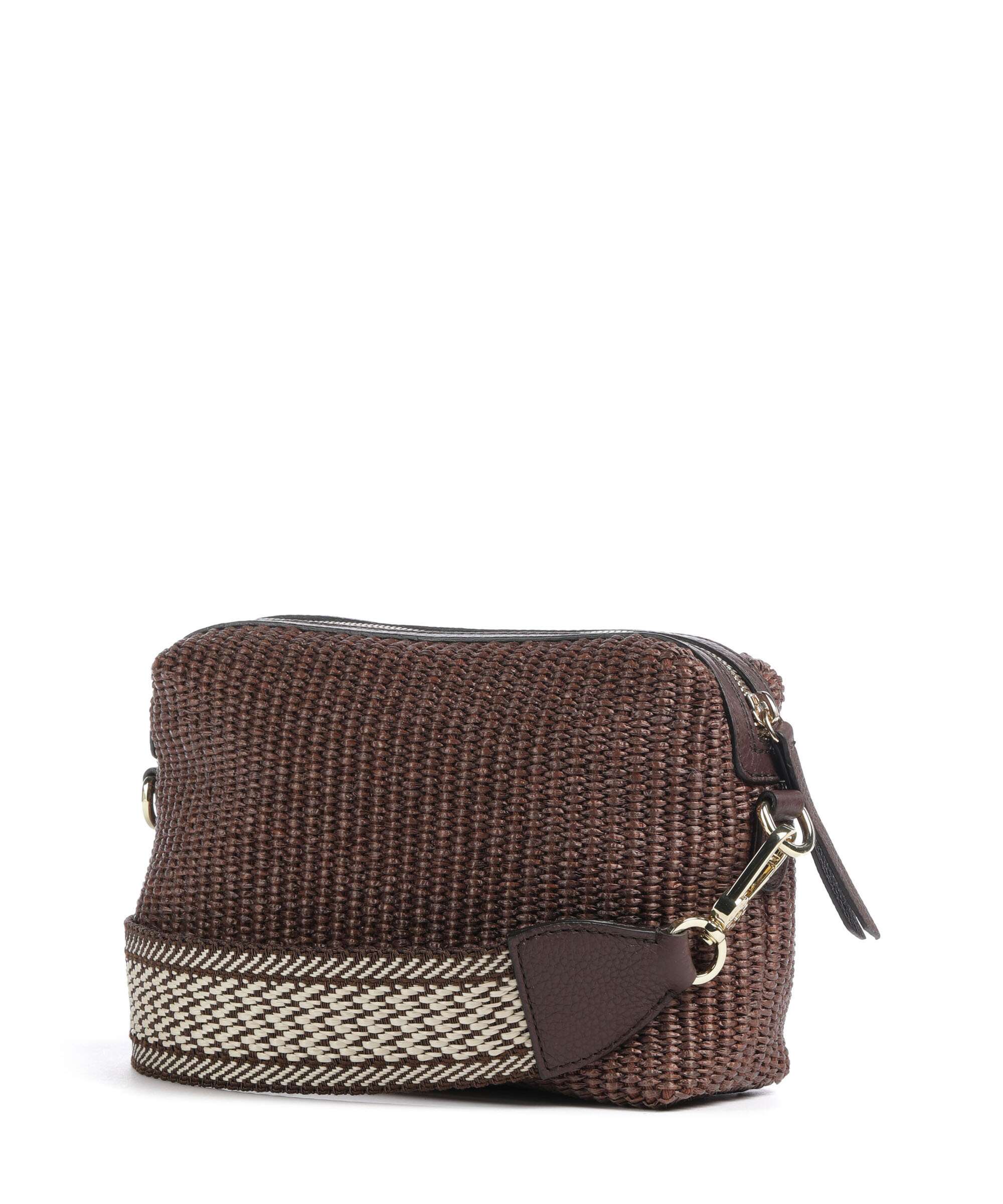 Abro Raffia Kaia Crossbody bag wood - Image 2