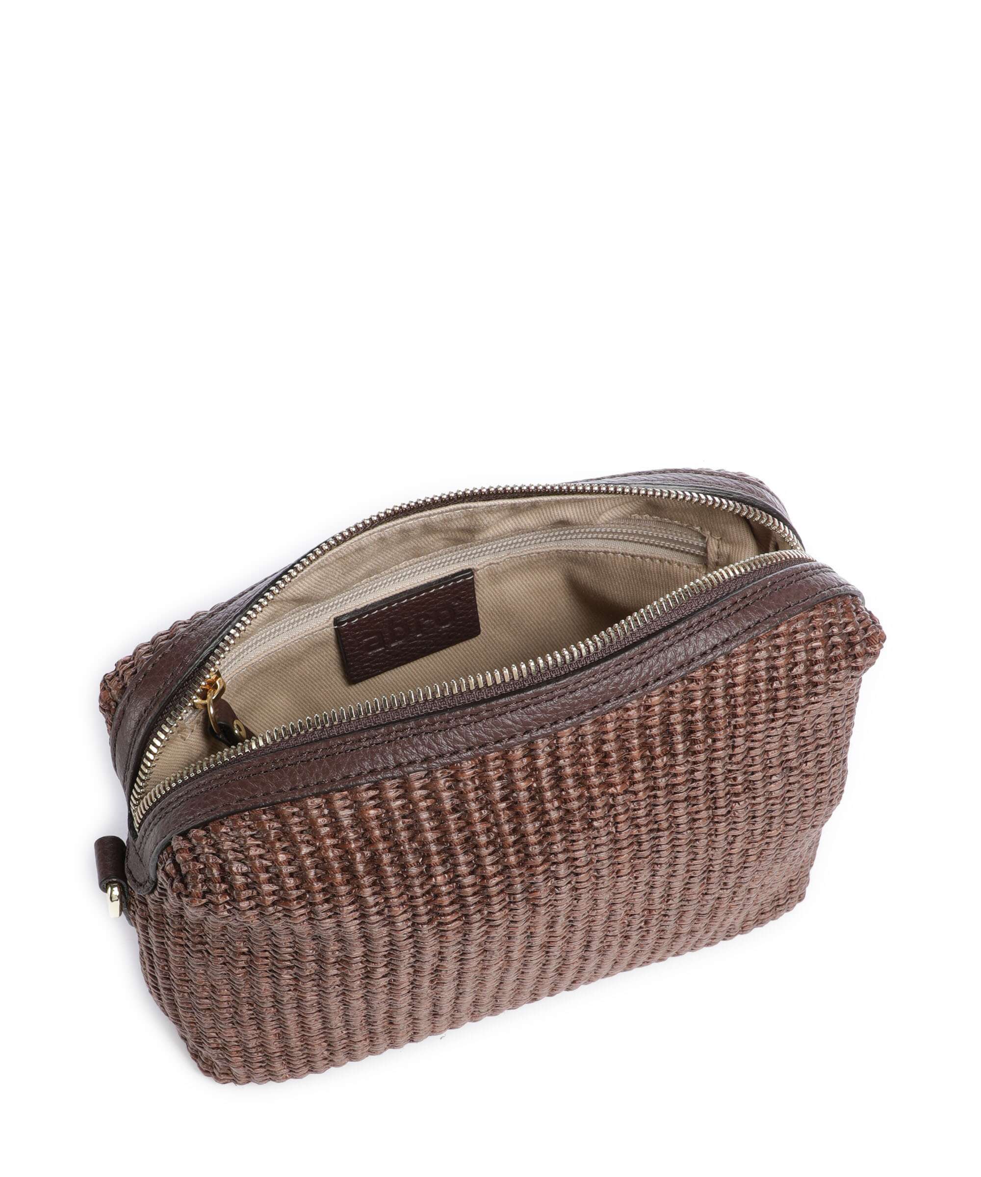 Abro Raffia Kaia Crossbody bag wood - Image 6
