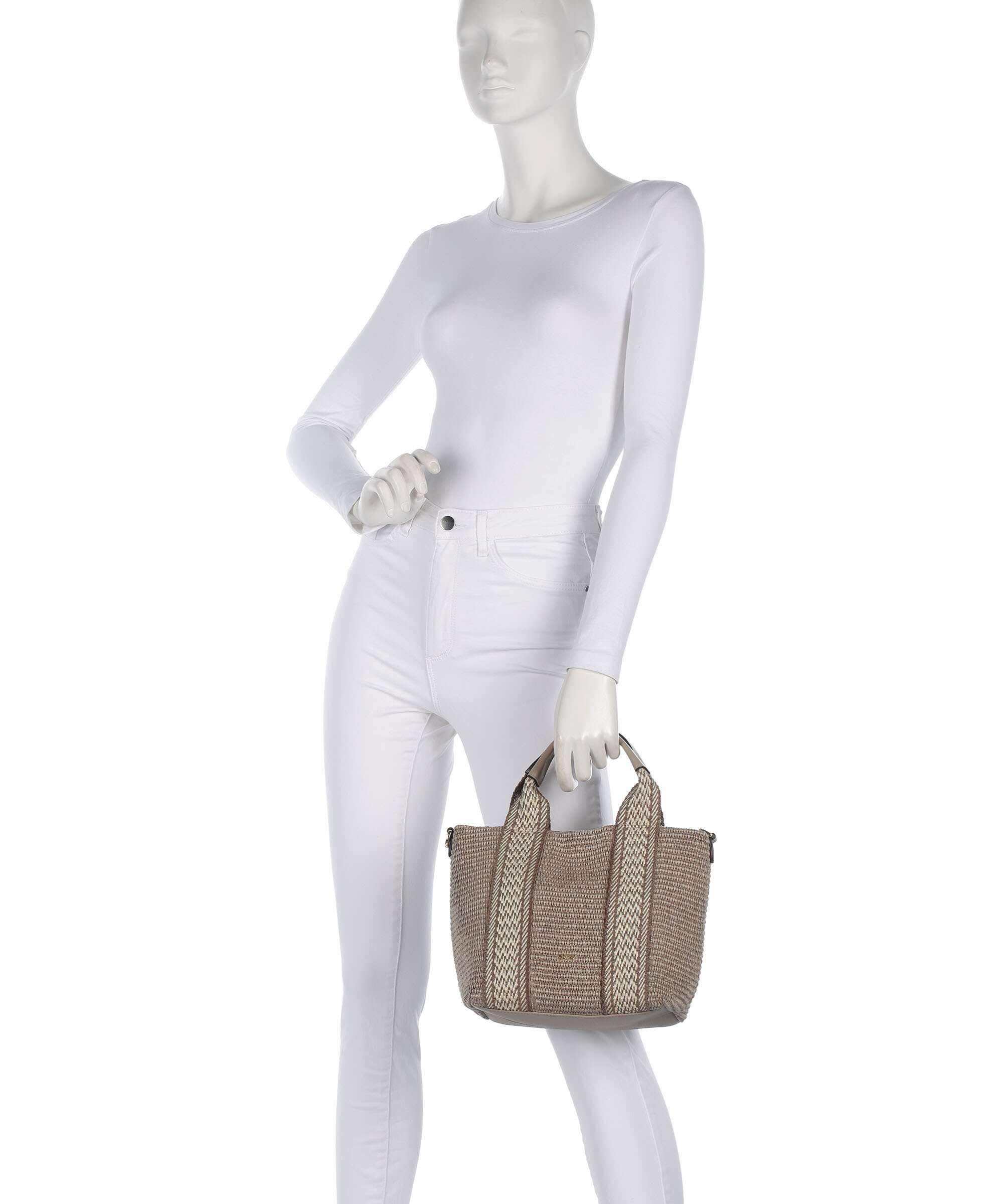 Abro Raffia Kaia Handbag siena - Image 3