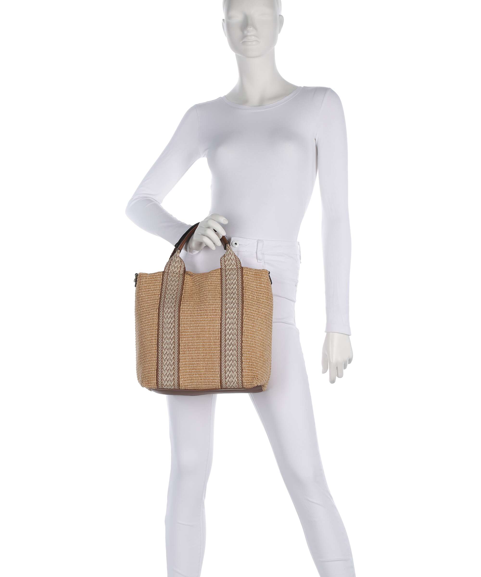 Abro Raffia Kaia Handbag natural - Image 3