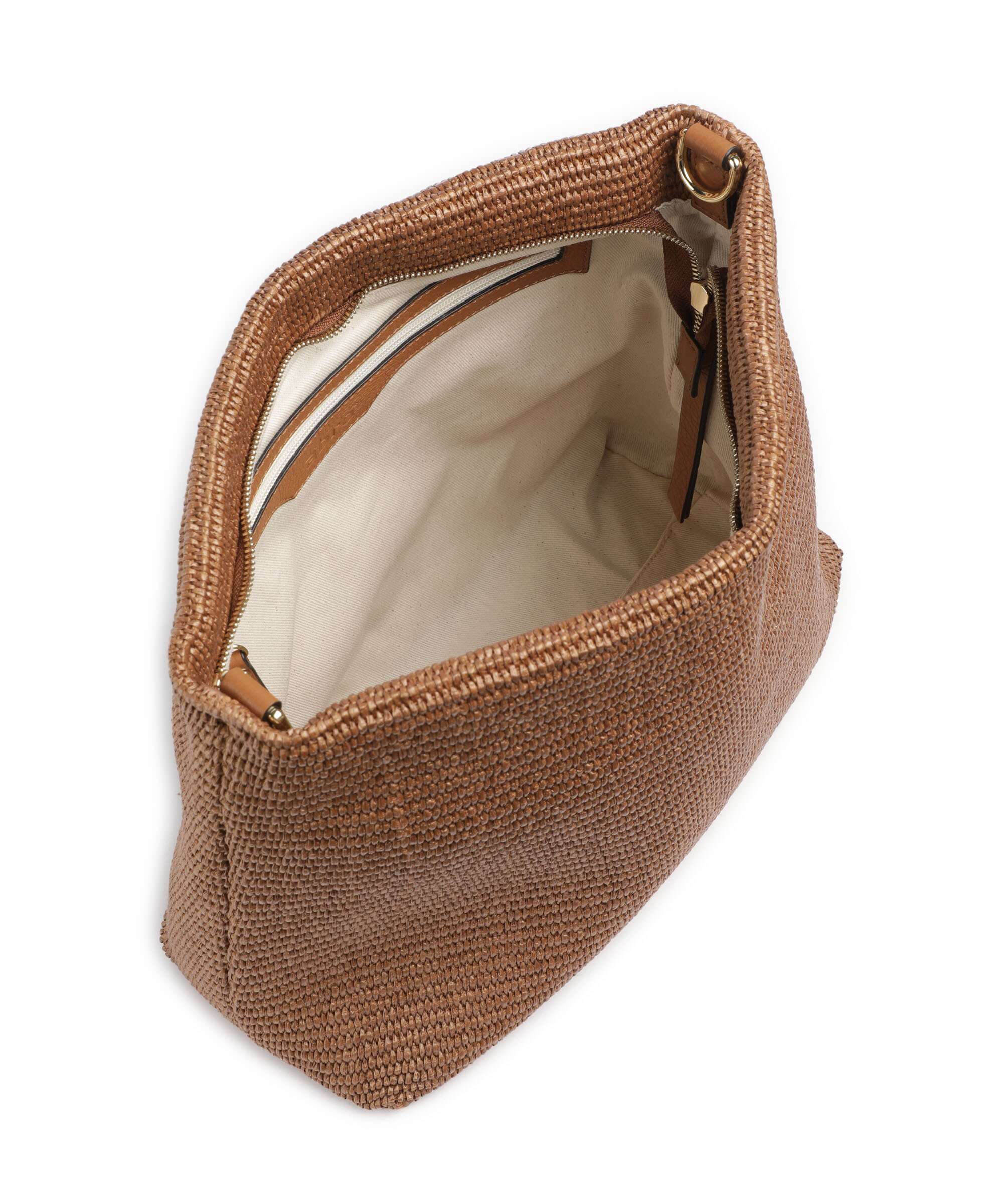 Abro Raffia Kaia Hobo bag caramel/cognac - Image 6