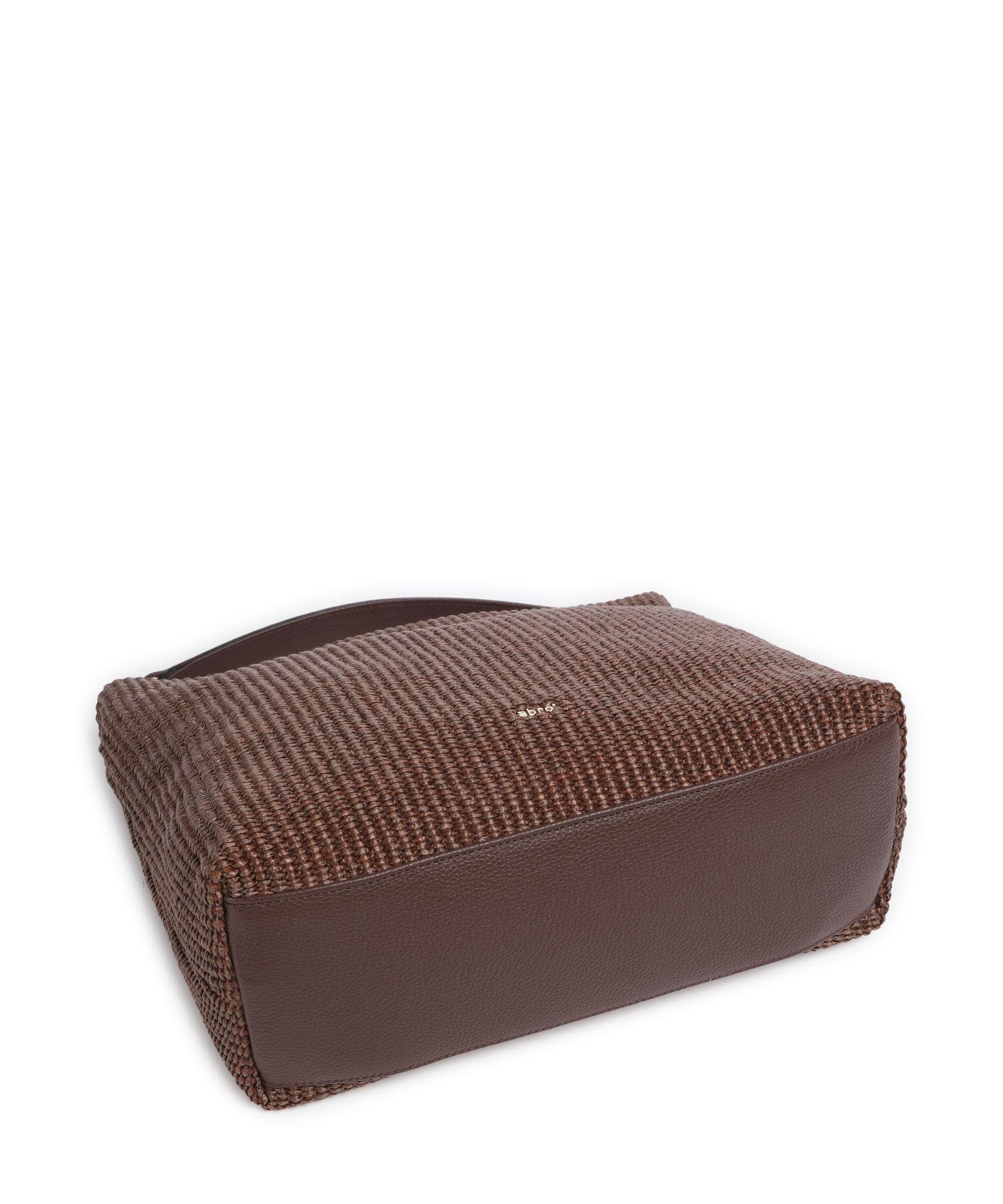Abro Raffia Kaia Hobo bag wood - Image 5