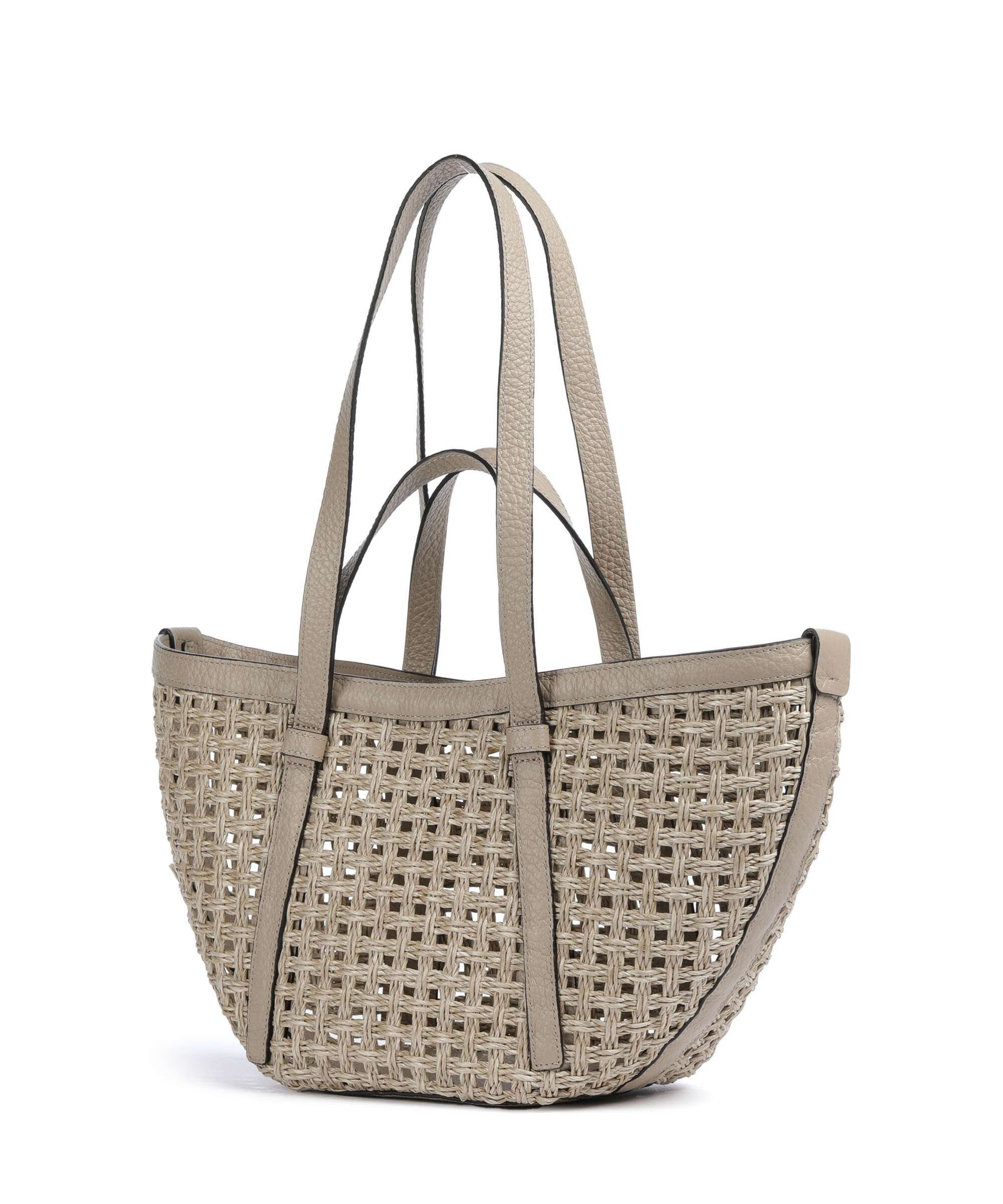Abro Raffia Net Cosmo Medium Tote bag sahara - Image 2