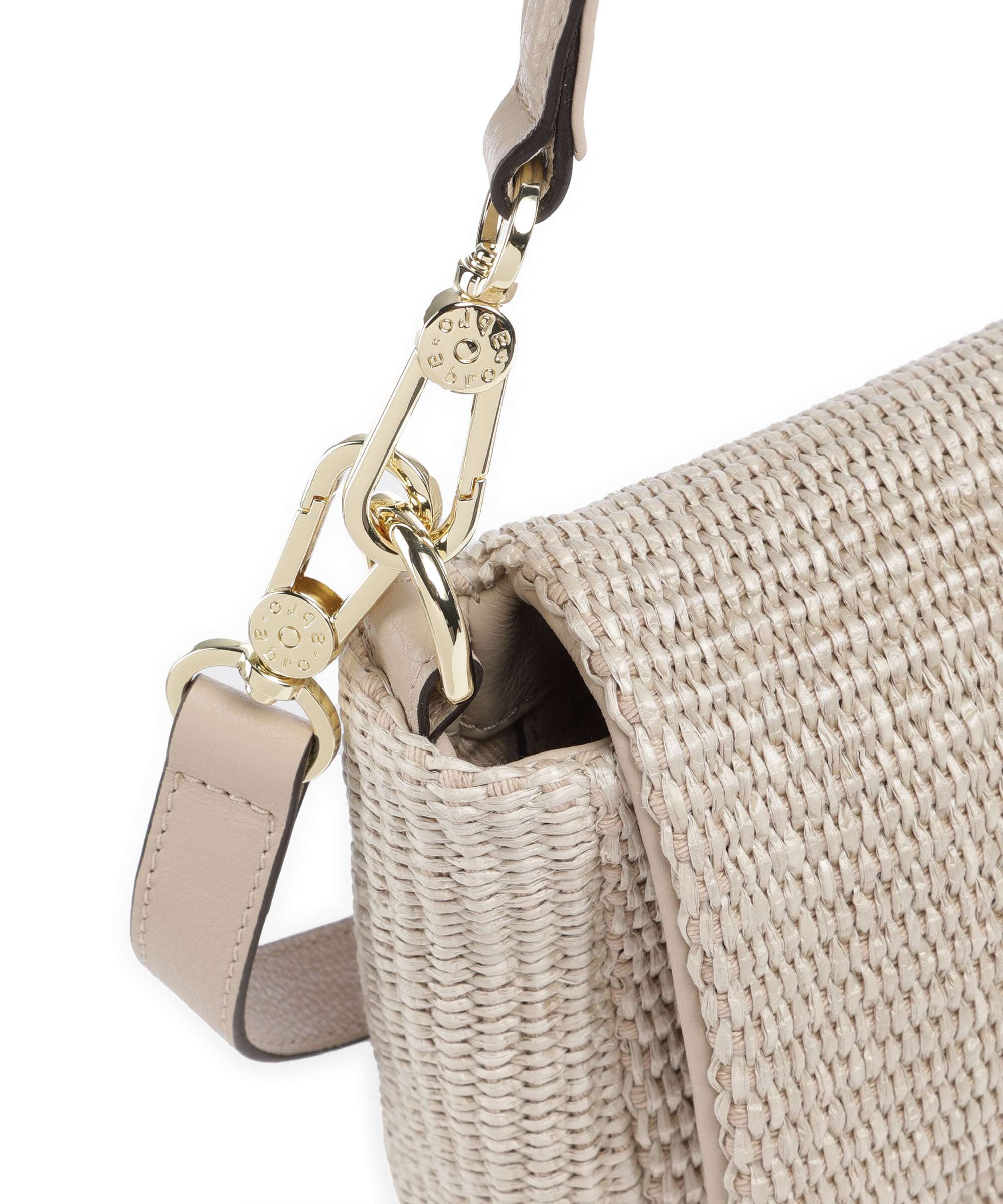 Abro Raffia Temi Shoulder bag sahara - Image 5