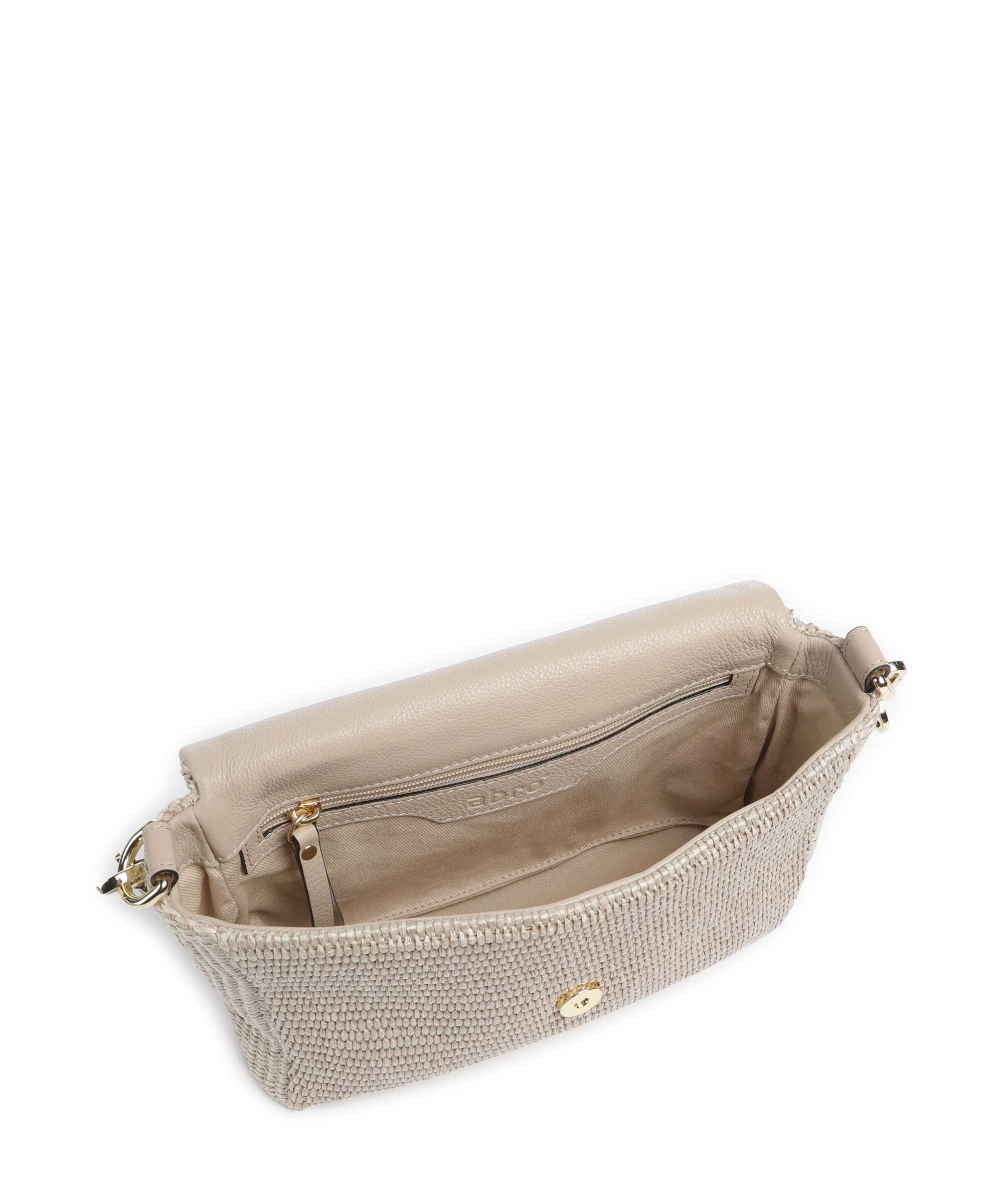 Abro Raffia Temi Shoulder bag sahara - Image 7