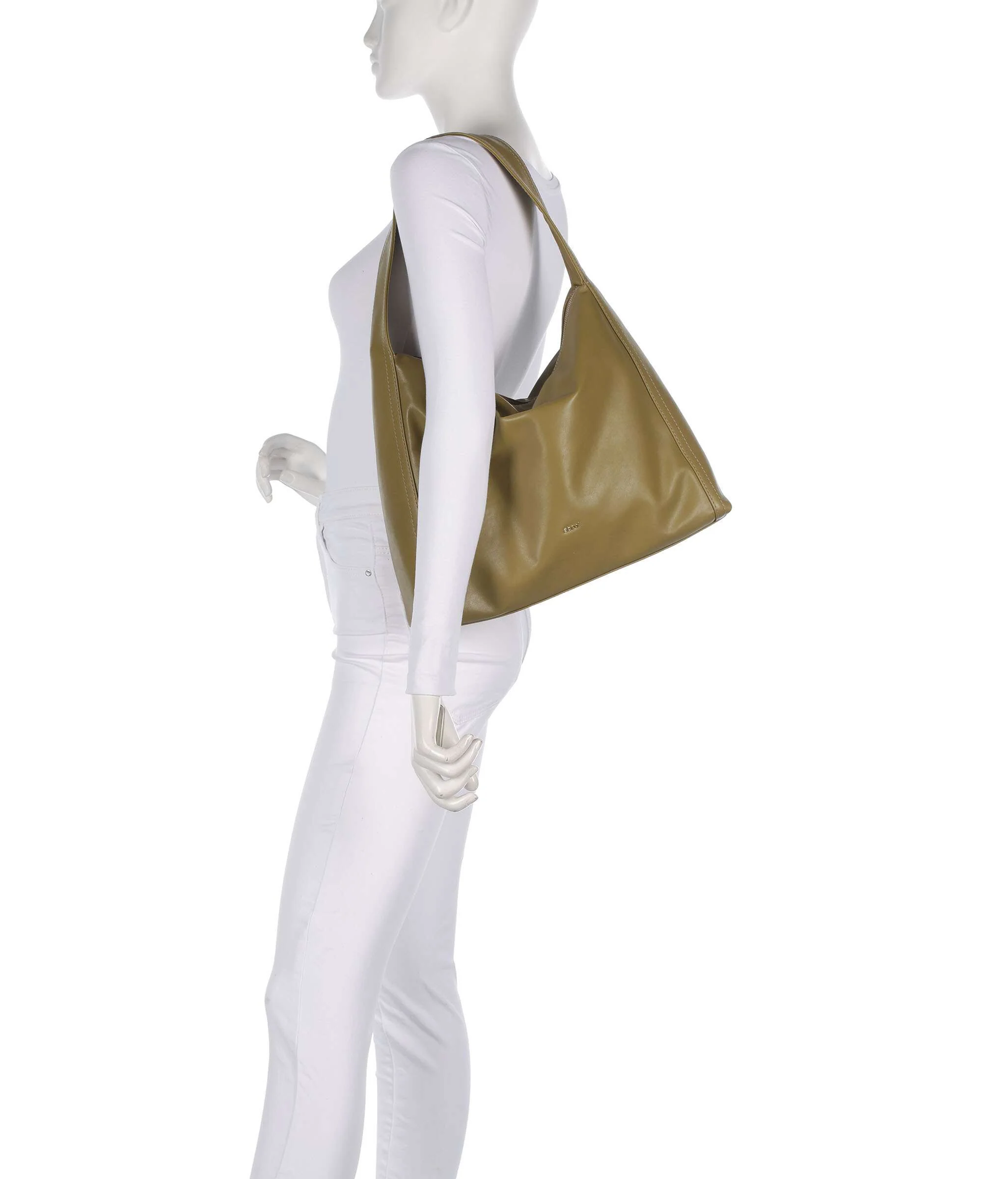 Abro Rosa Light Amber Hobo bag mud - Image 3