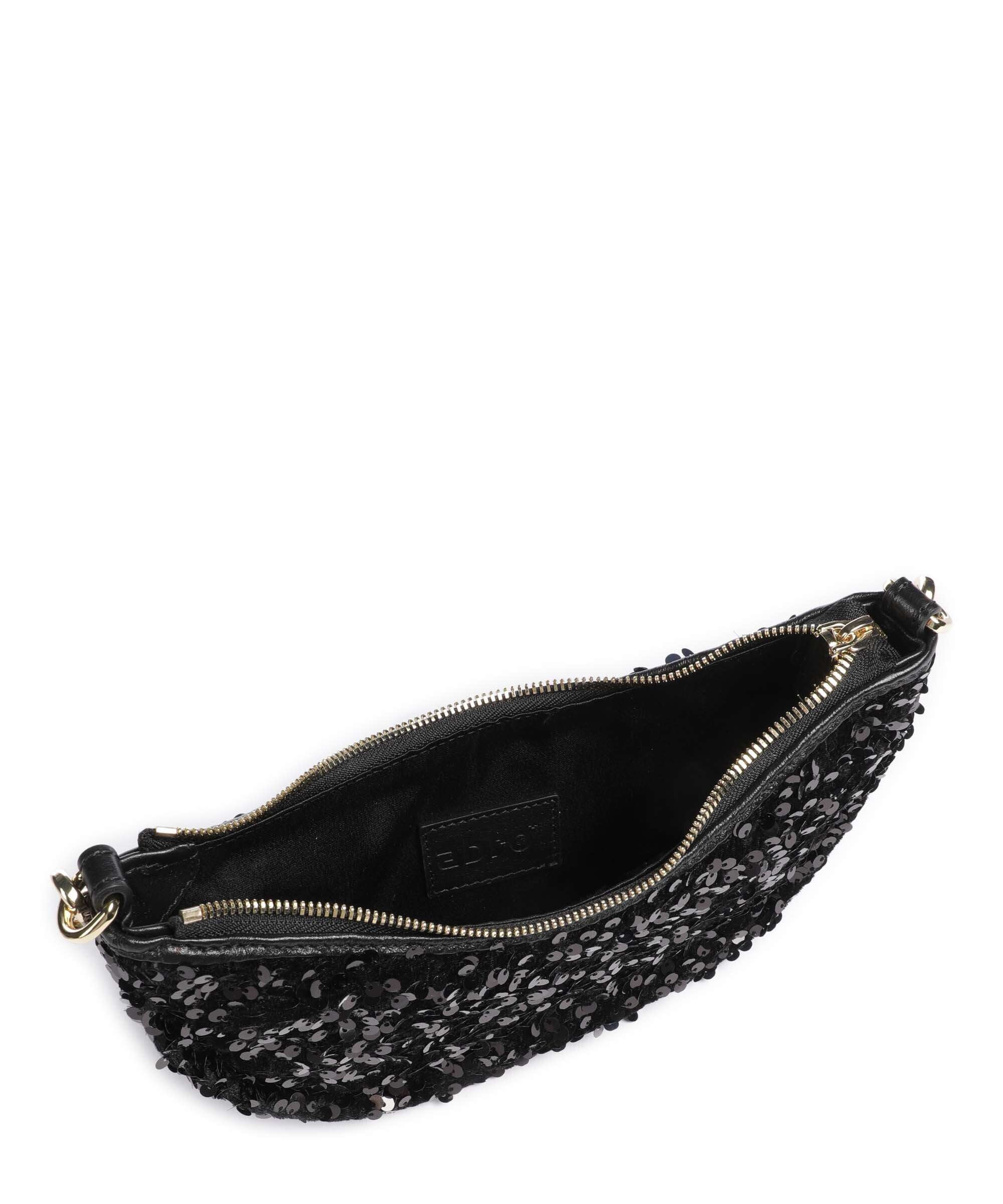 Abro Sequins Moon Shoulder bag black/gold - Image 6
