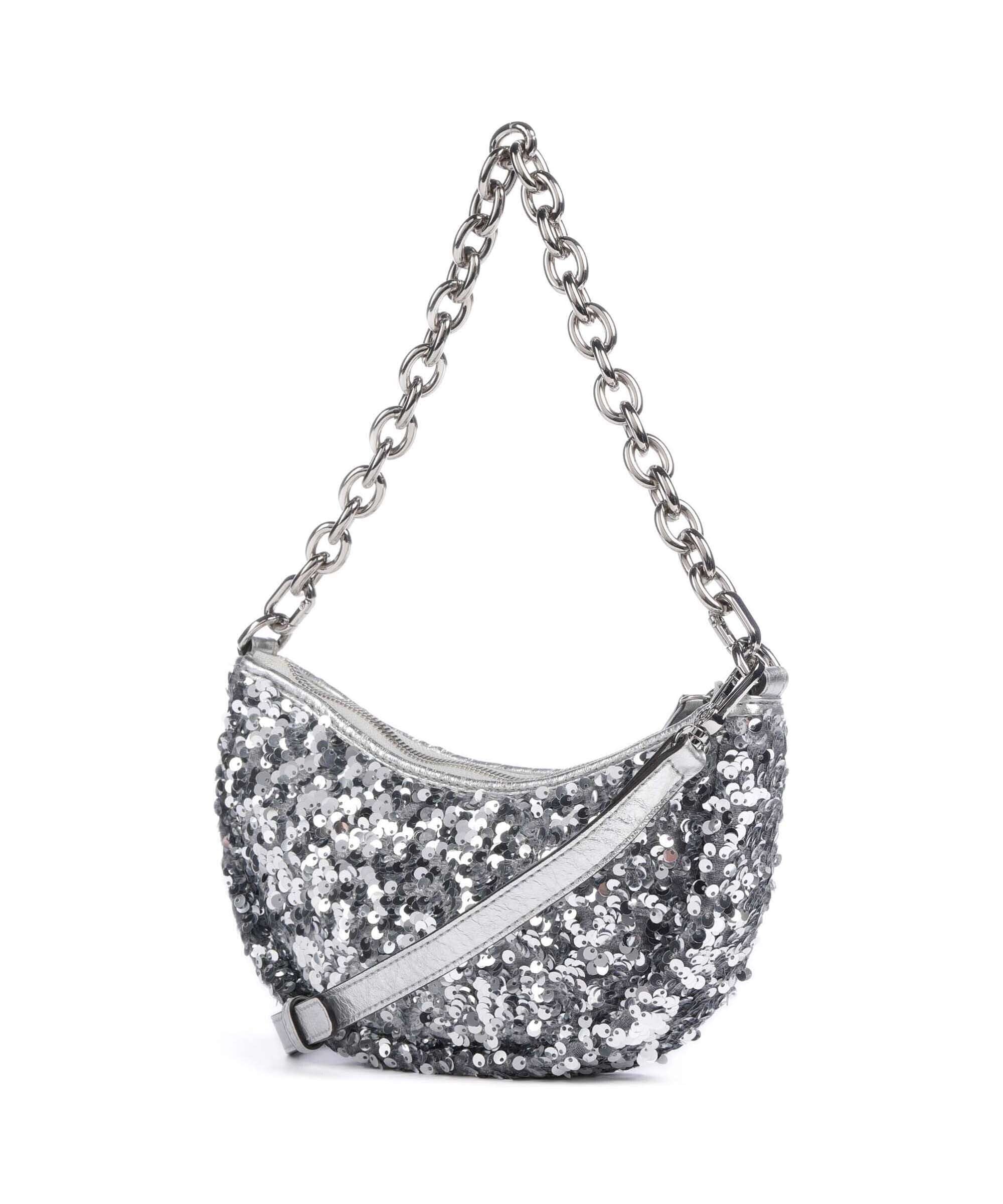 Abro Sequins Moon Shoulder bag silver - Image 2
