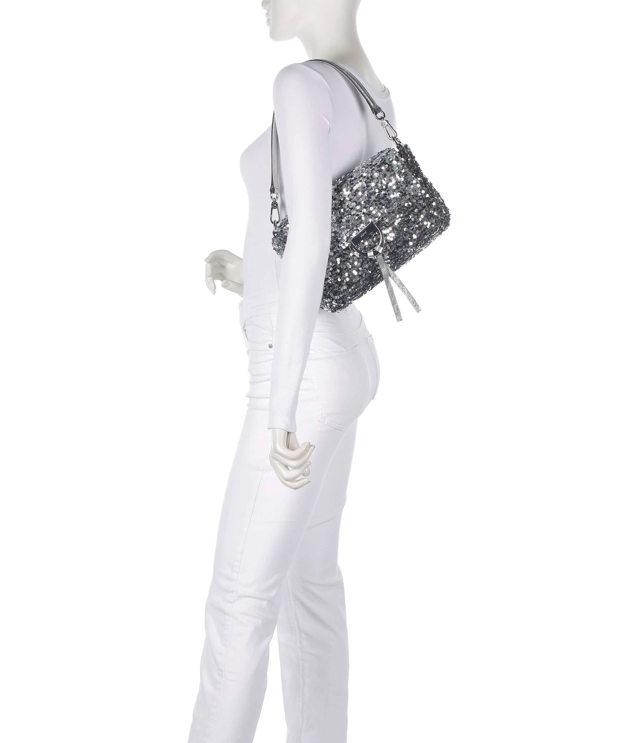 Abro Sequins Temi Shoulder bag silver - Image 3