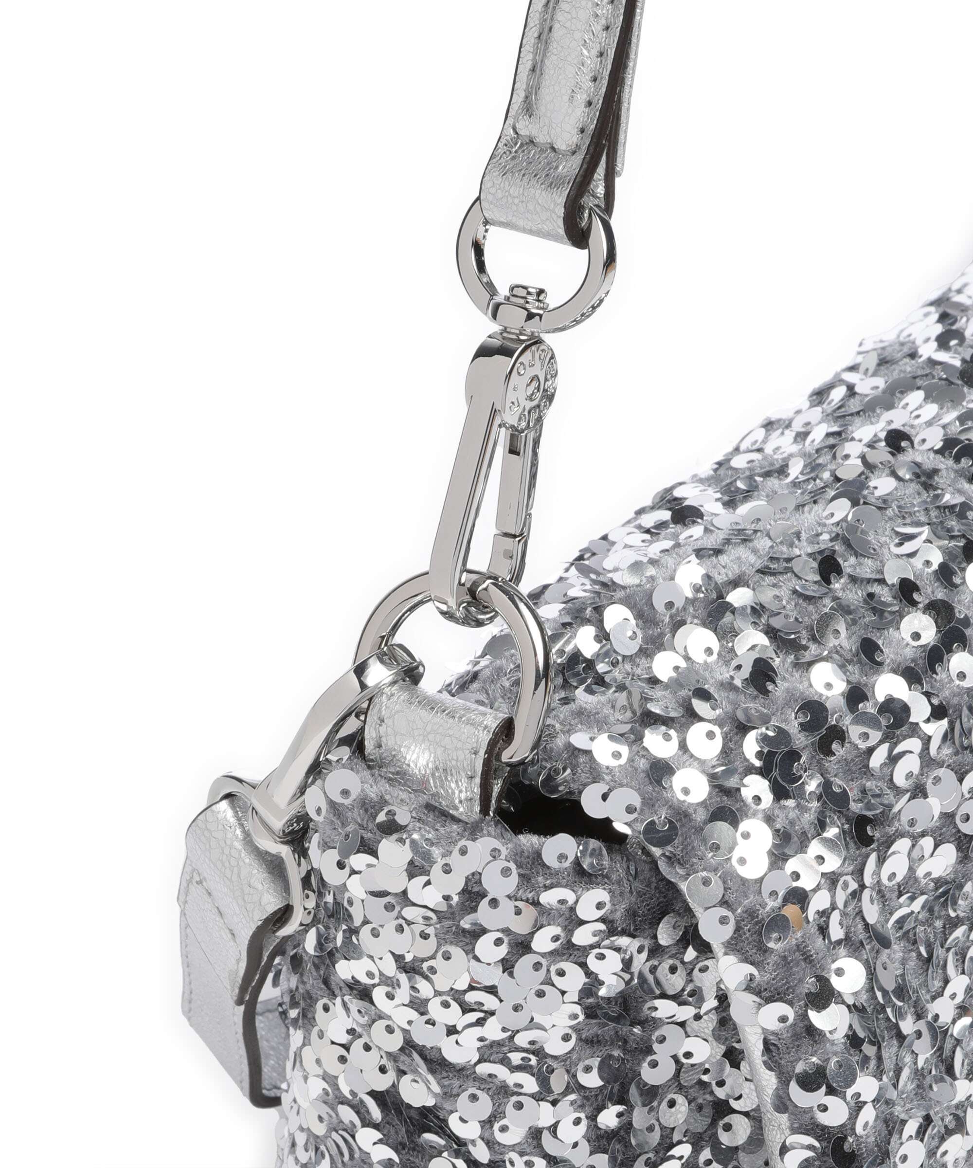 Abro Sequins Temi Shoulder bag silver - Image 5