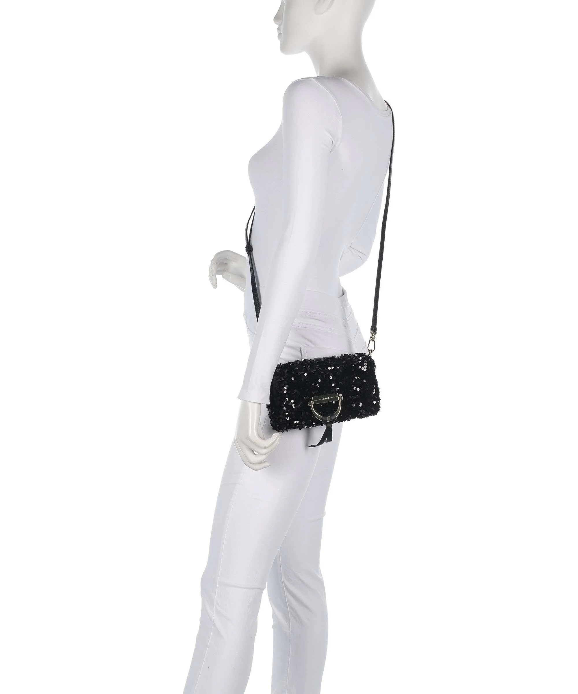 Abro Sequins Temi Shoulder bag black/gold - Image 4