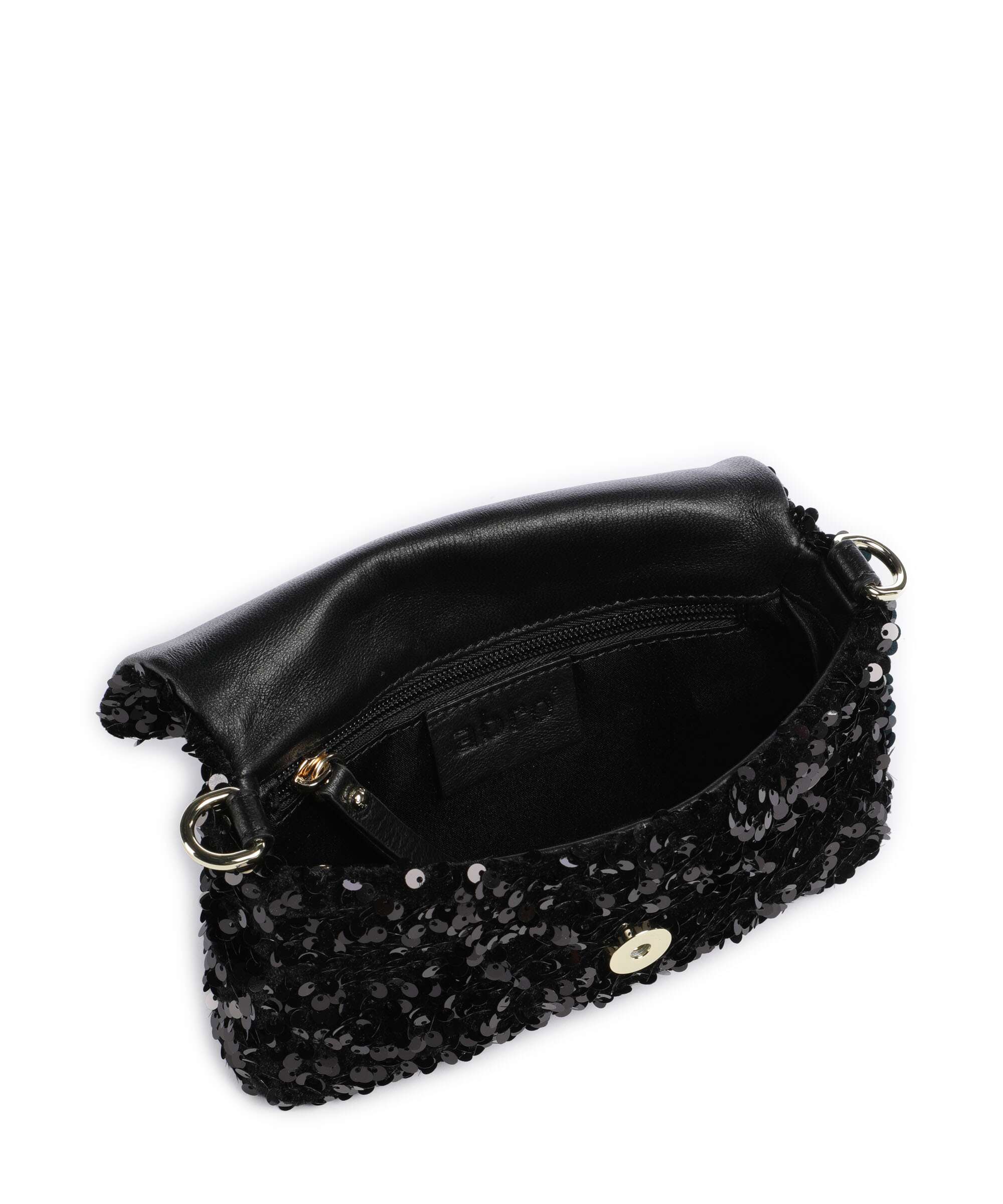 Abro Sequins Temi Shoulder bag black/gold - Image 6