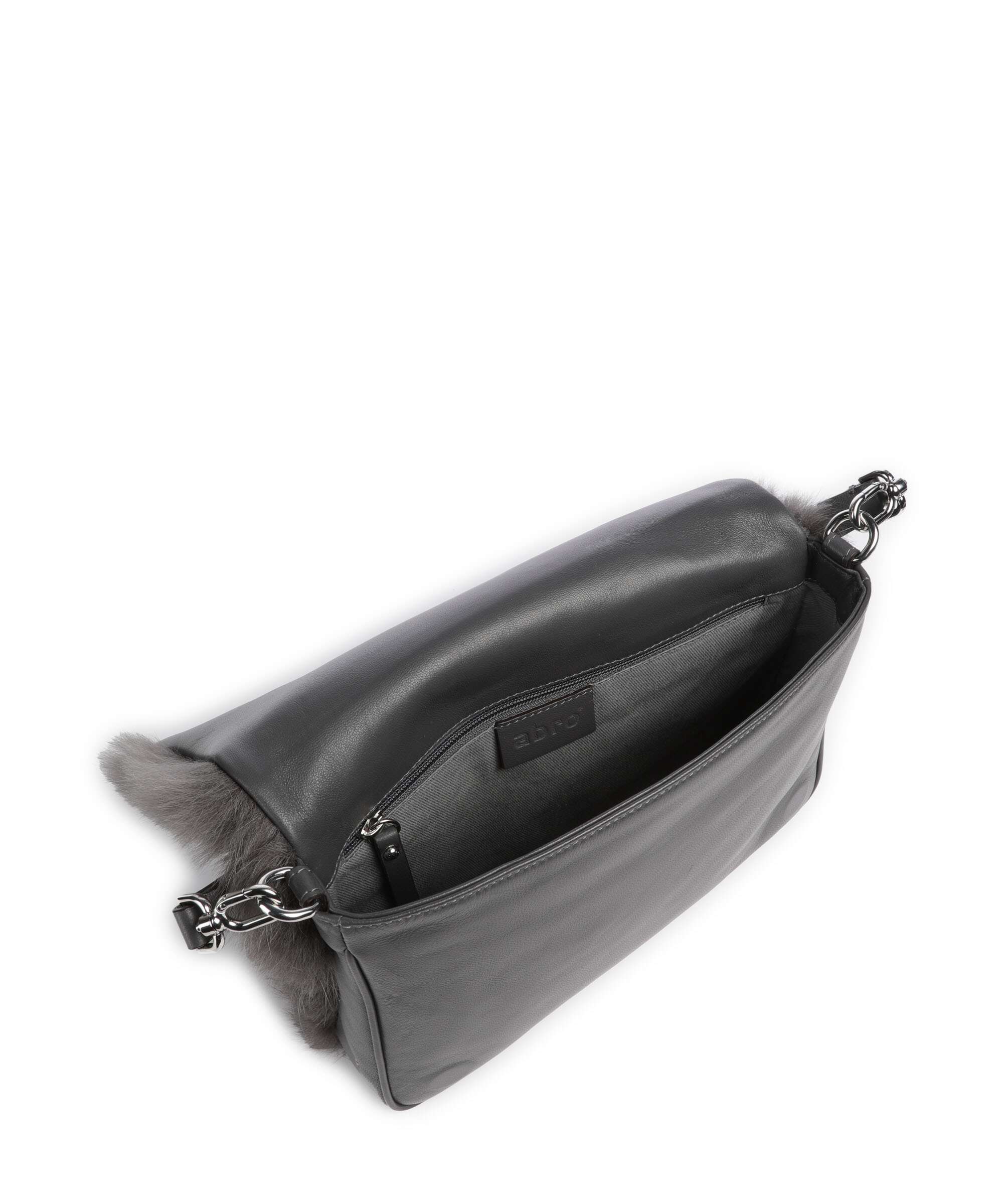 Abro Shearling Astor Shoulder bag grey - Image 7