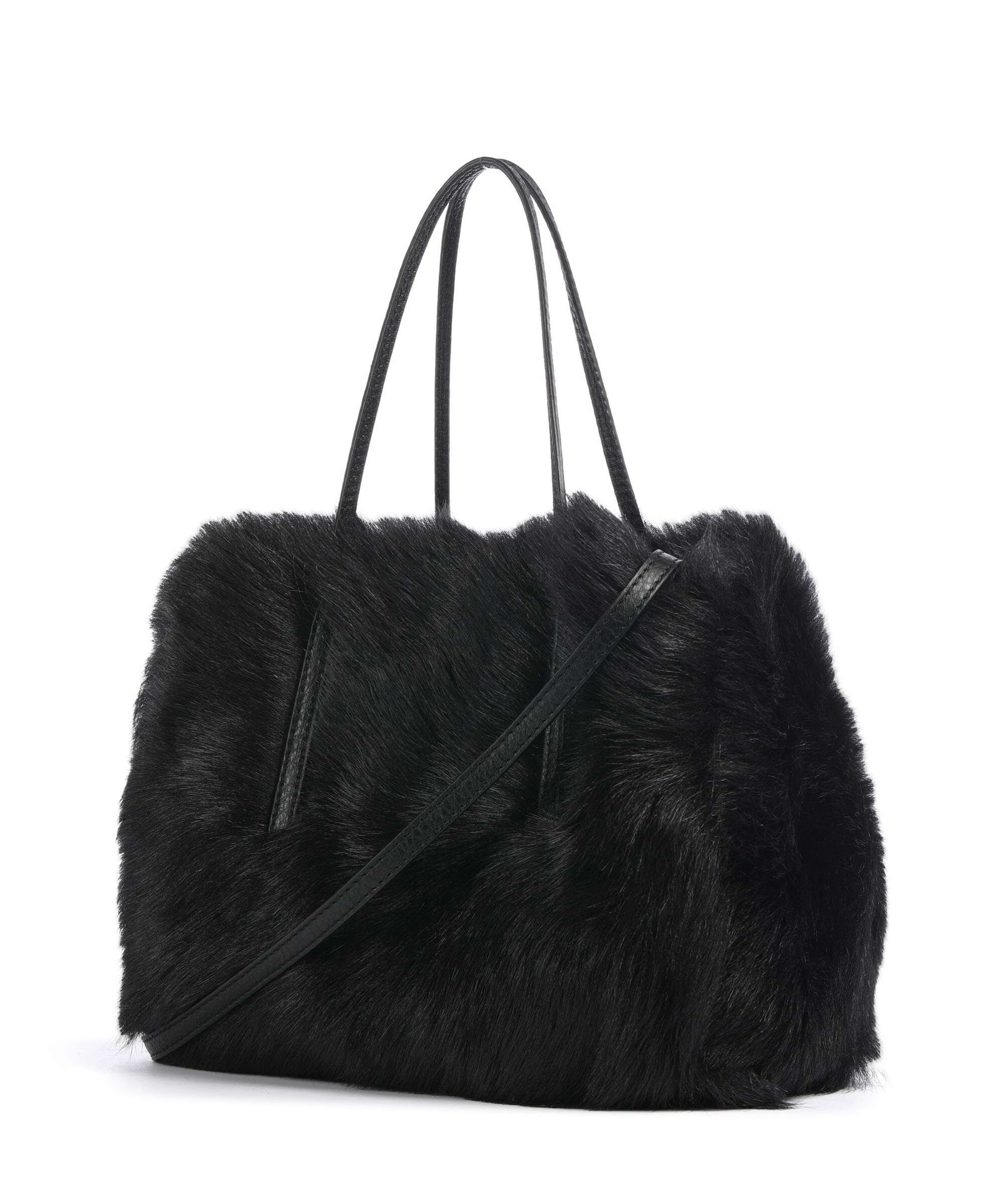 Abro Shearling Noelle Handbag black/nickel - Image 2