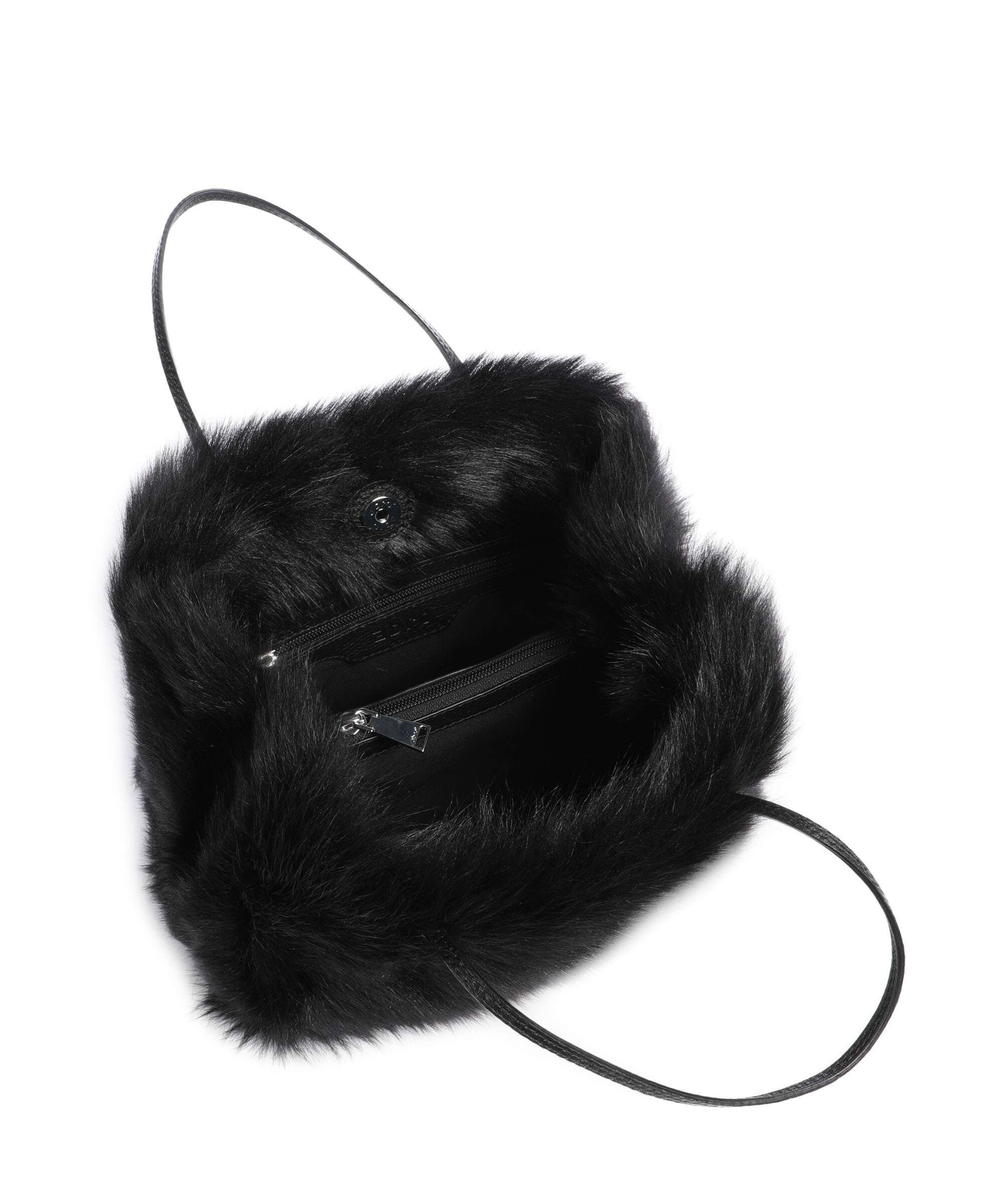 Abro Shearling Noelle Handbag black/nickel - Image 5