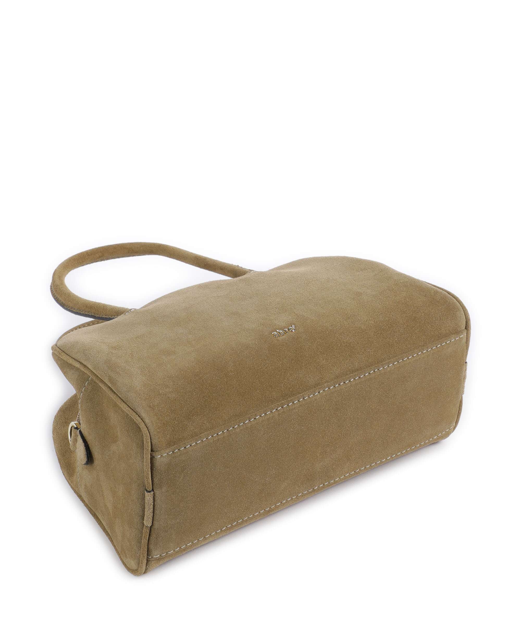 Abro Suede Amara Handbag mud - Image 4