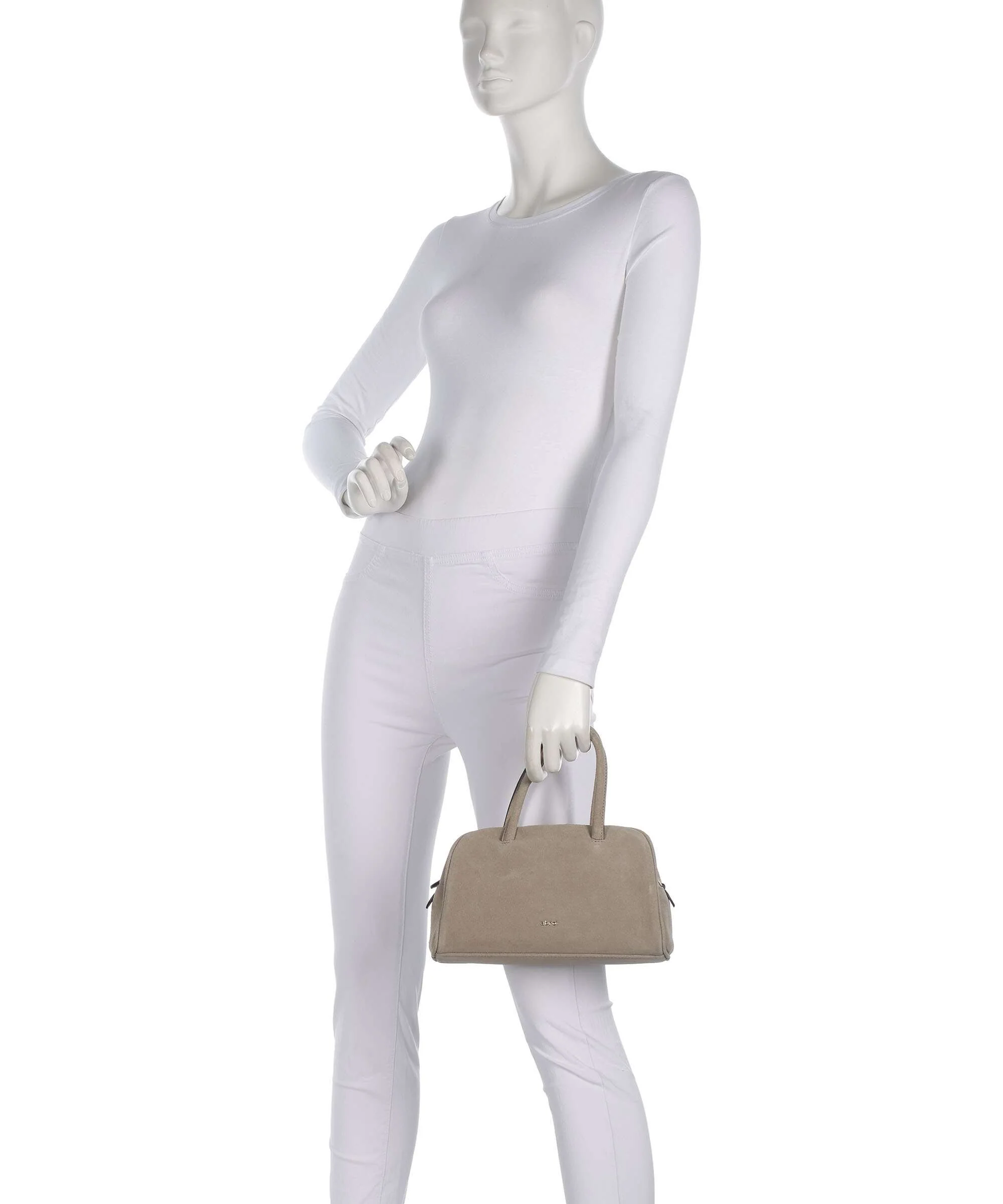 Abro Suede Amara Handbag siena - Image 3
