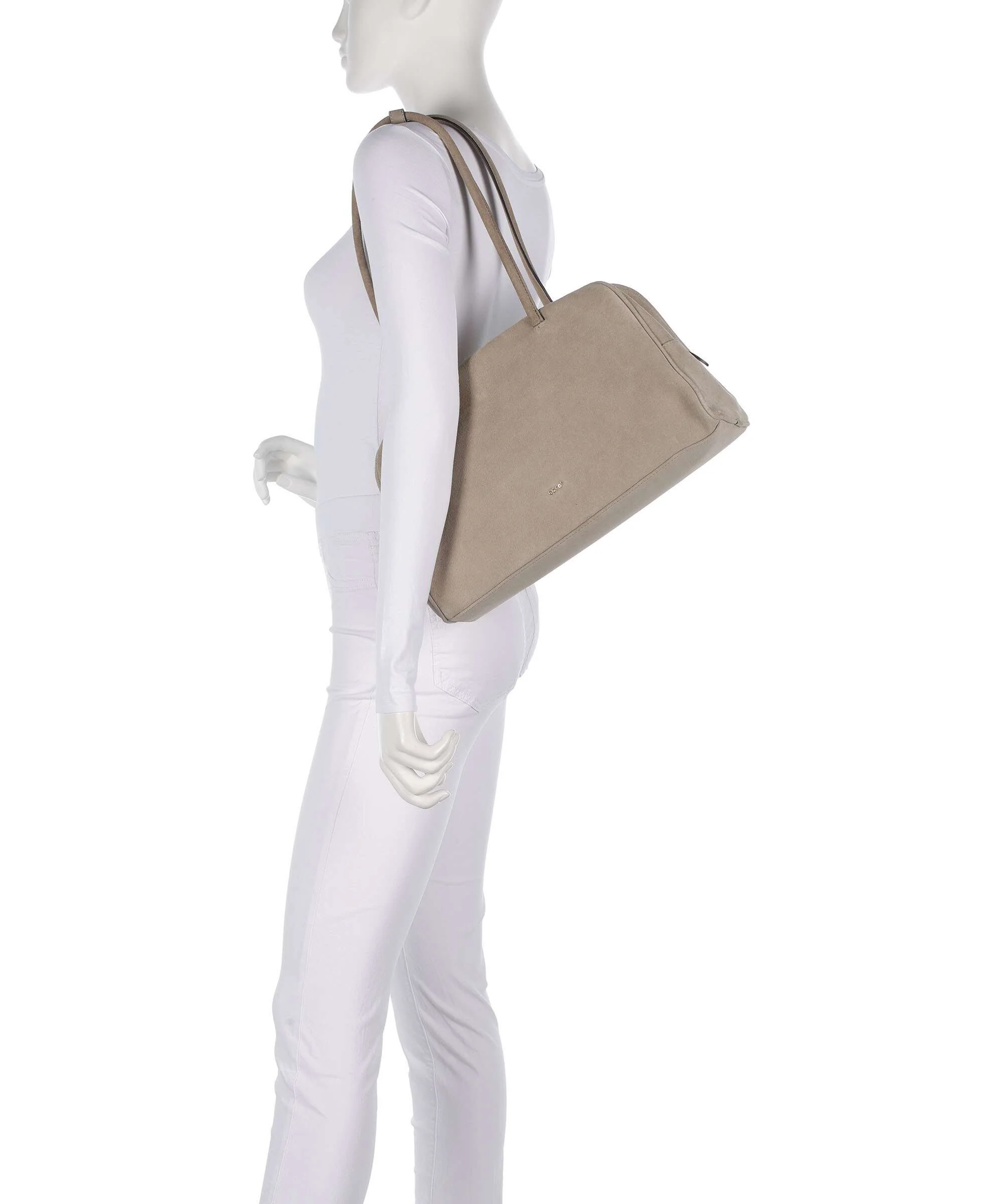 Abro Suede Amara Shoulder bag siena - Image 3