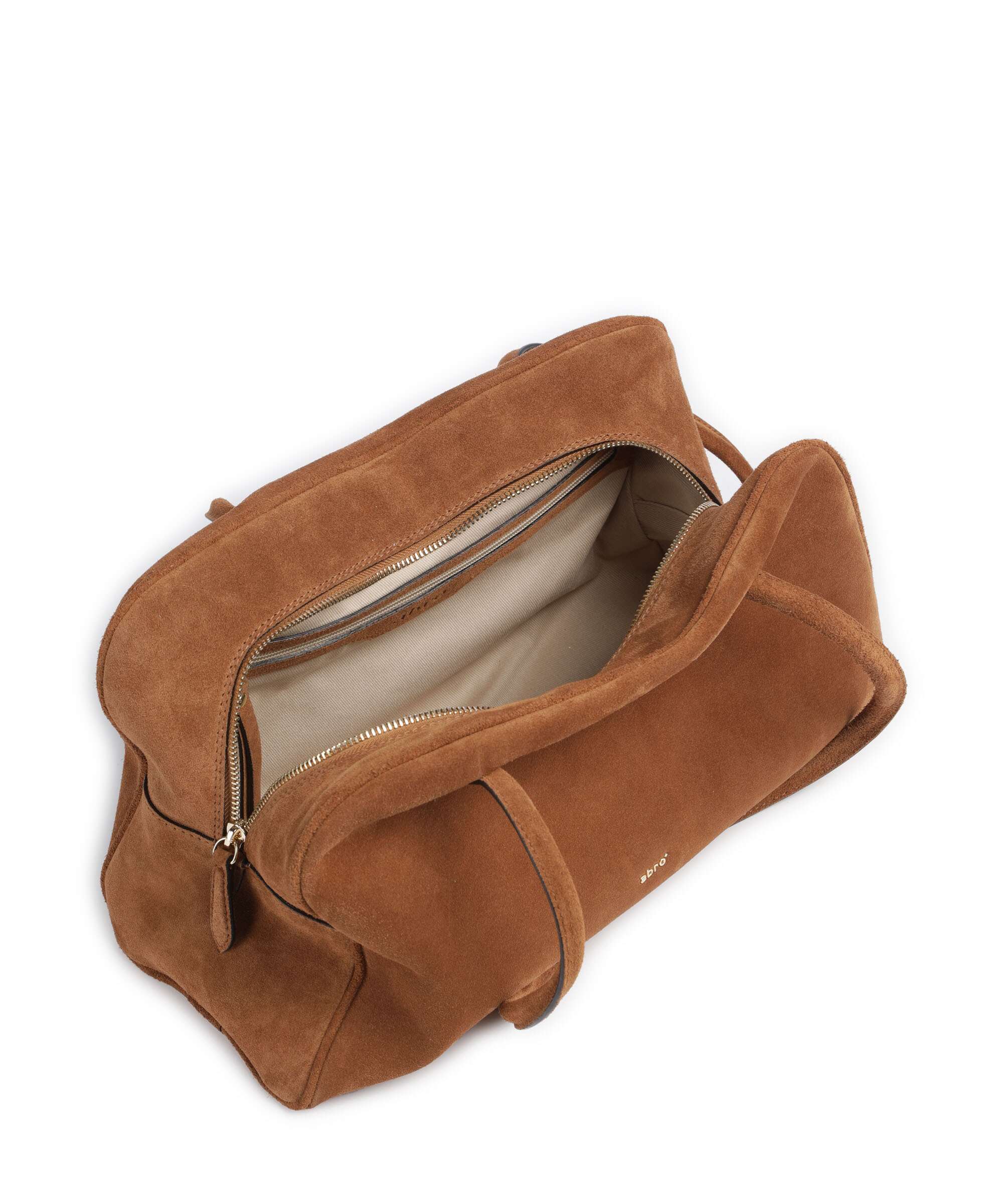 Abro Suede Amara Shoulder bag cuoio - Image 5