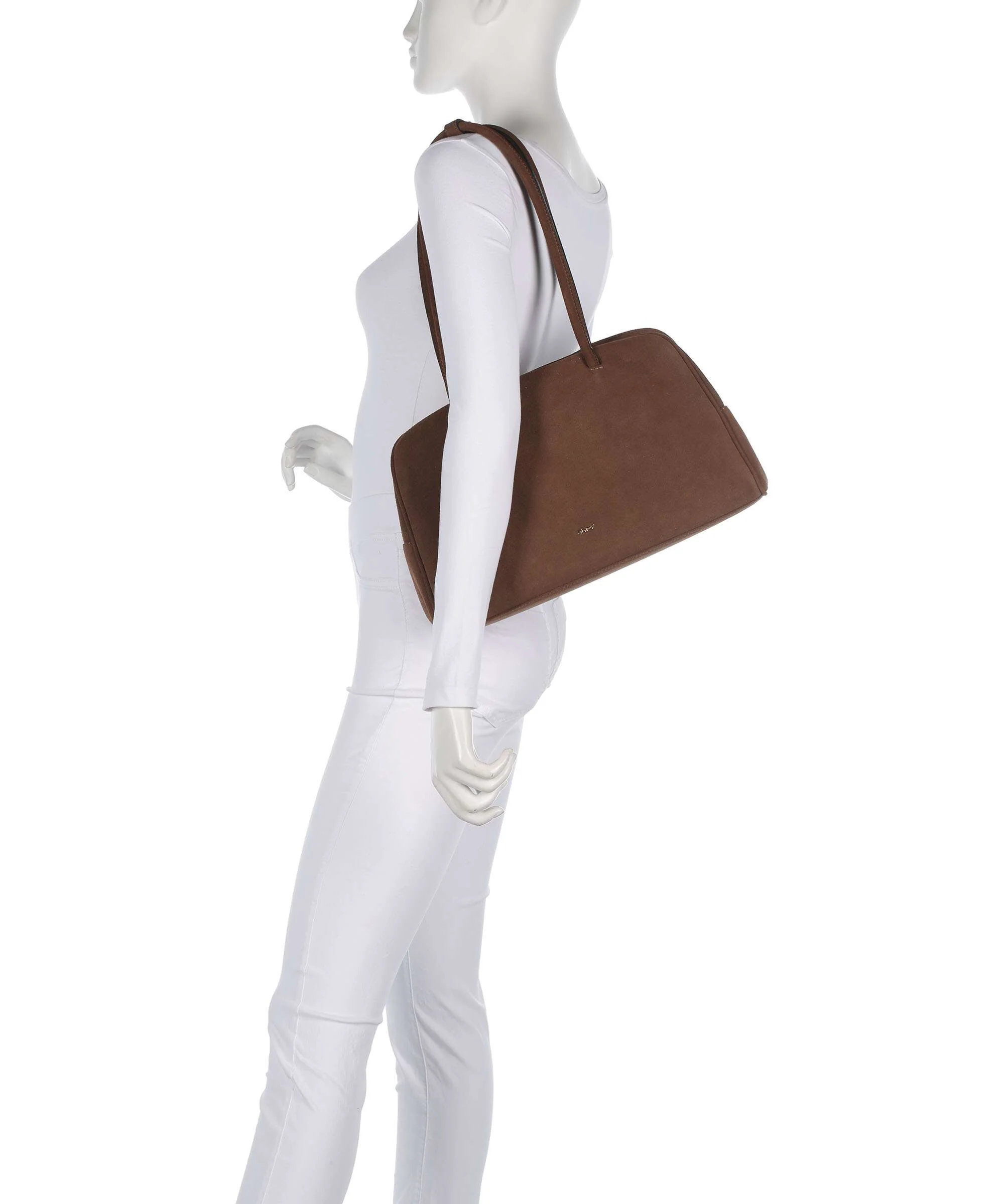 Abro Suede Amara Shoulder bag wood - Image 3