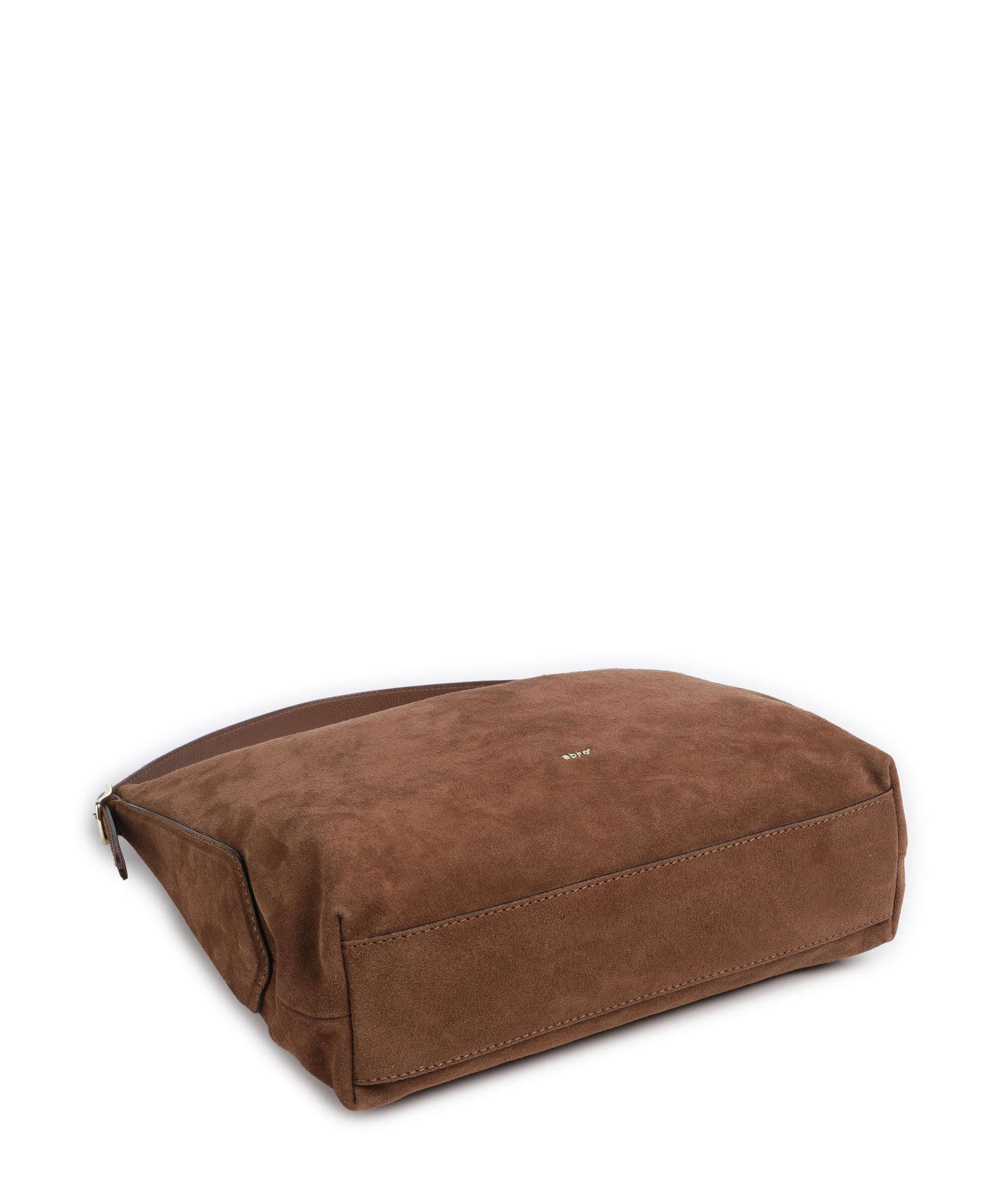 Abro Suede Carina Hobo bag wood - Image 4