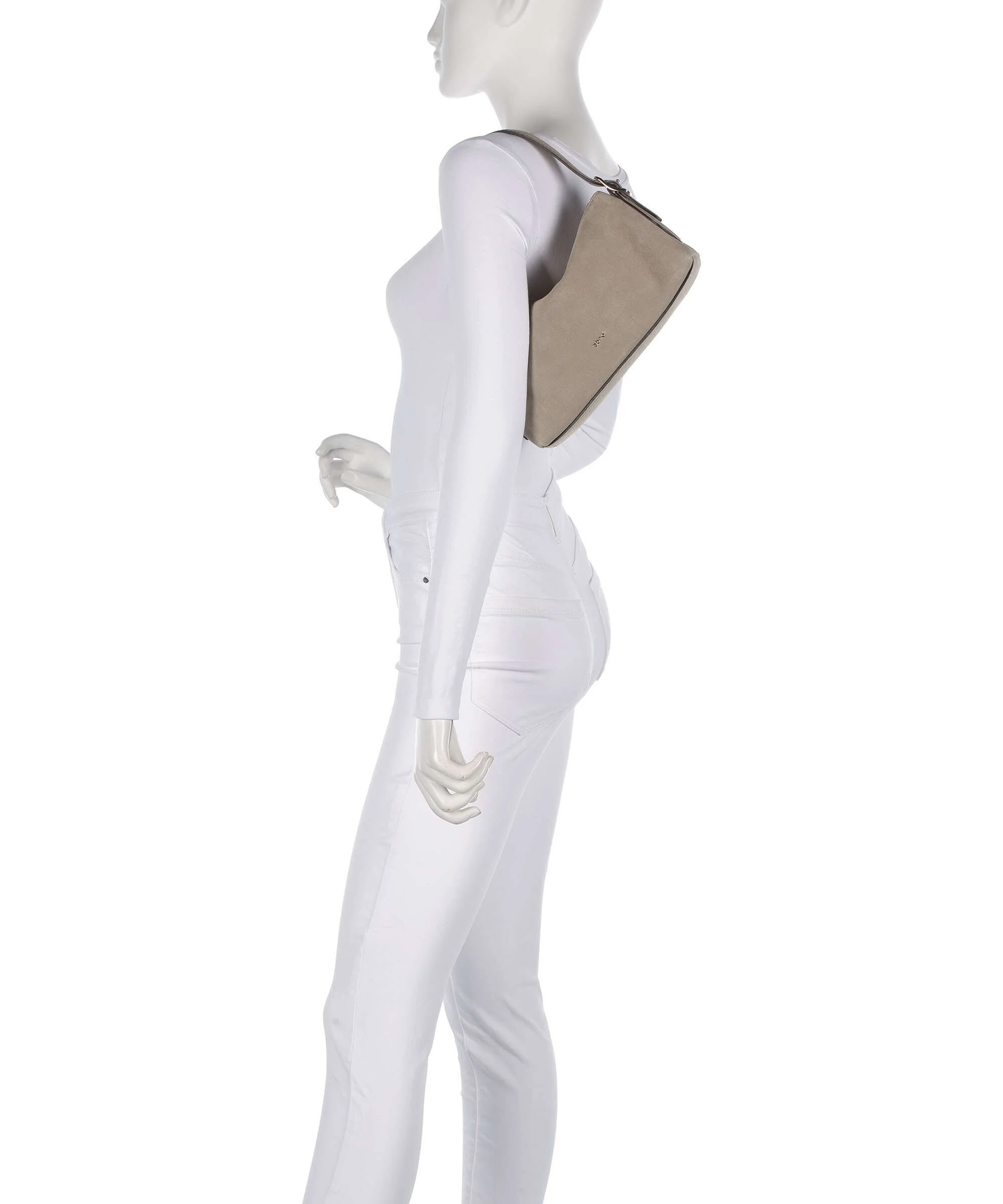 Abro Suede Carina Shoulder bag siena - Image 3