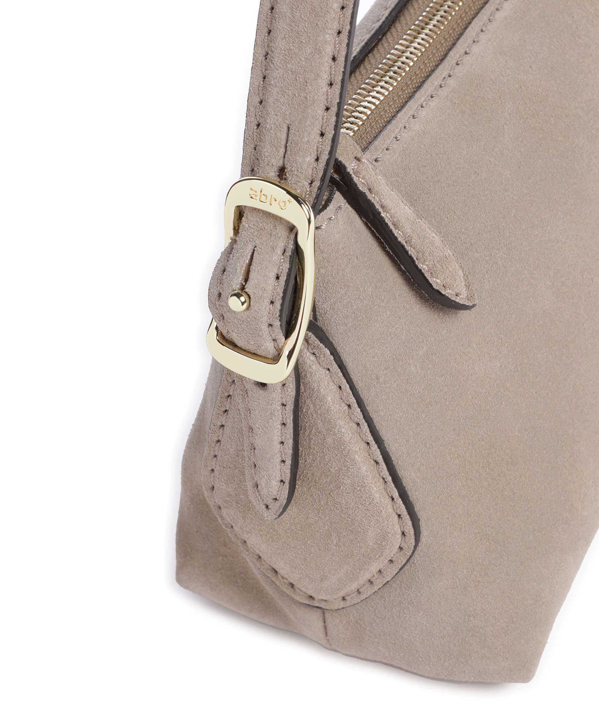 Abro Suede Carina Shoulder bag siena - Image 4