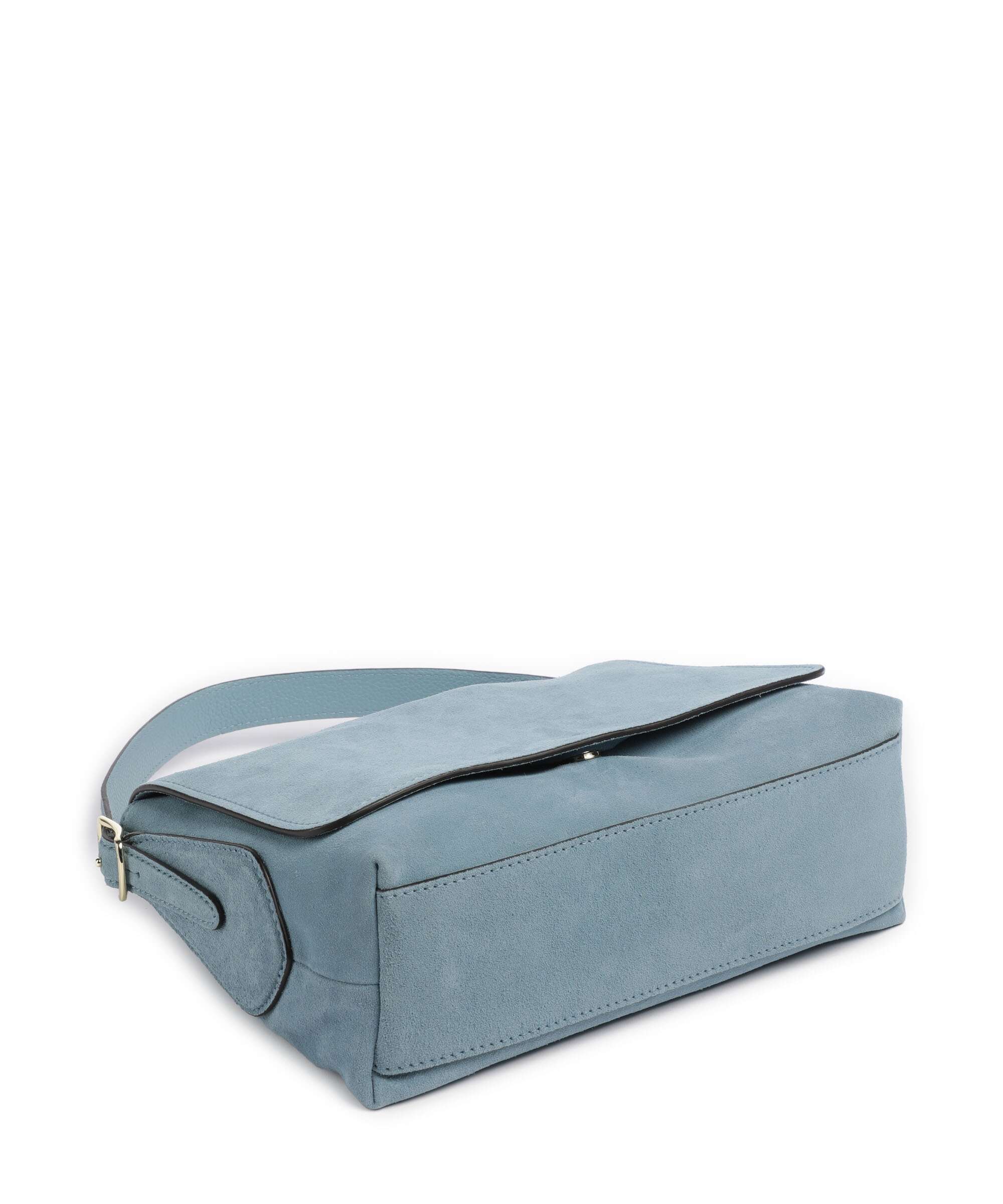 Abro Suede Carina Shoulder bag sapphire - Image 4