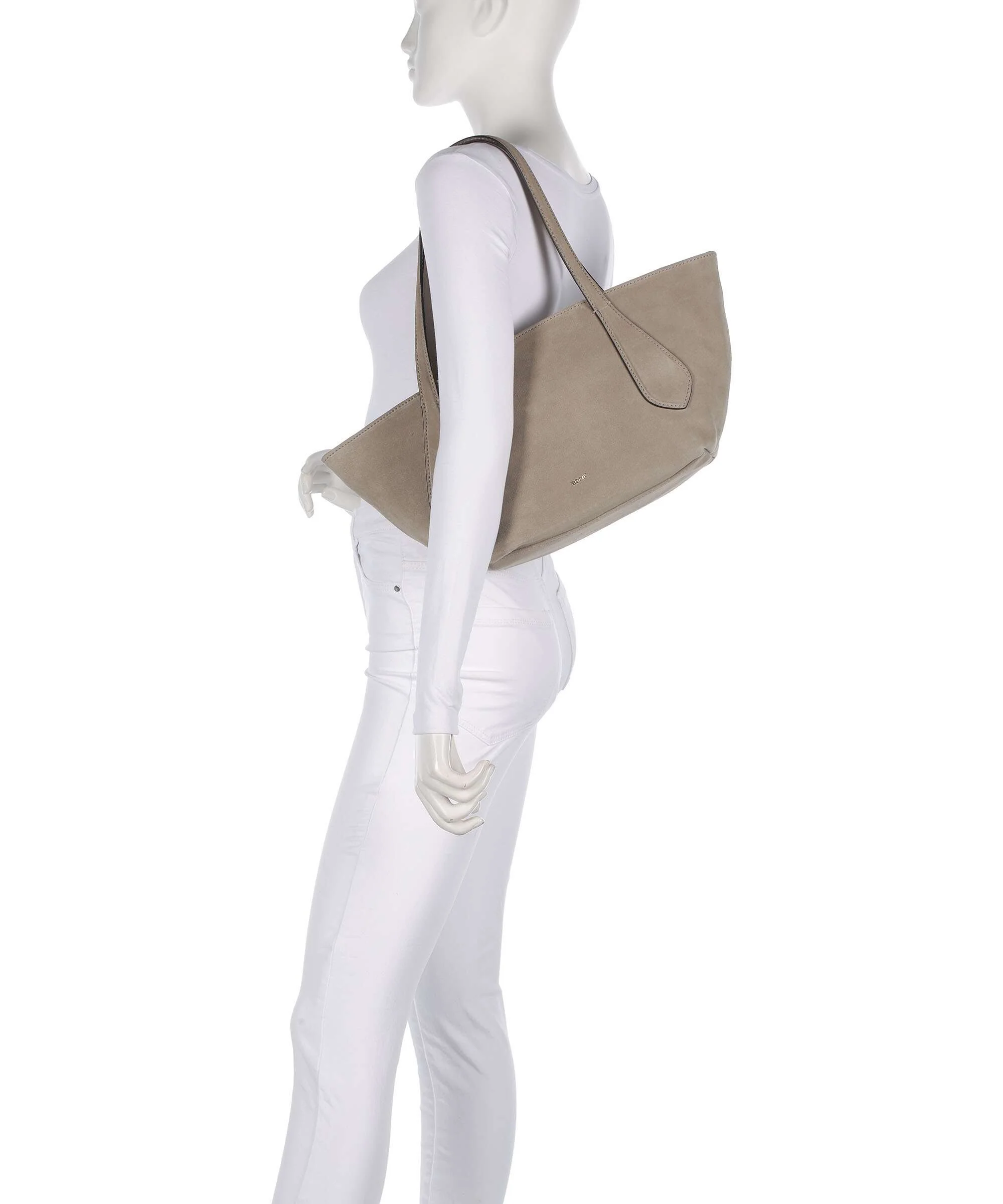 Abro Suede Carina Tote bag siena - Image 3