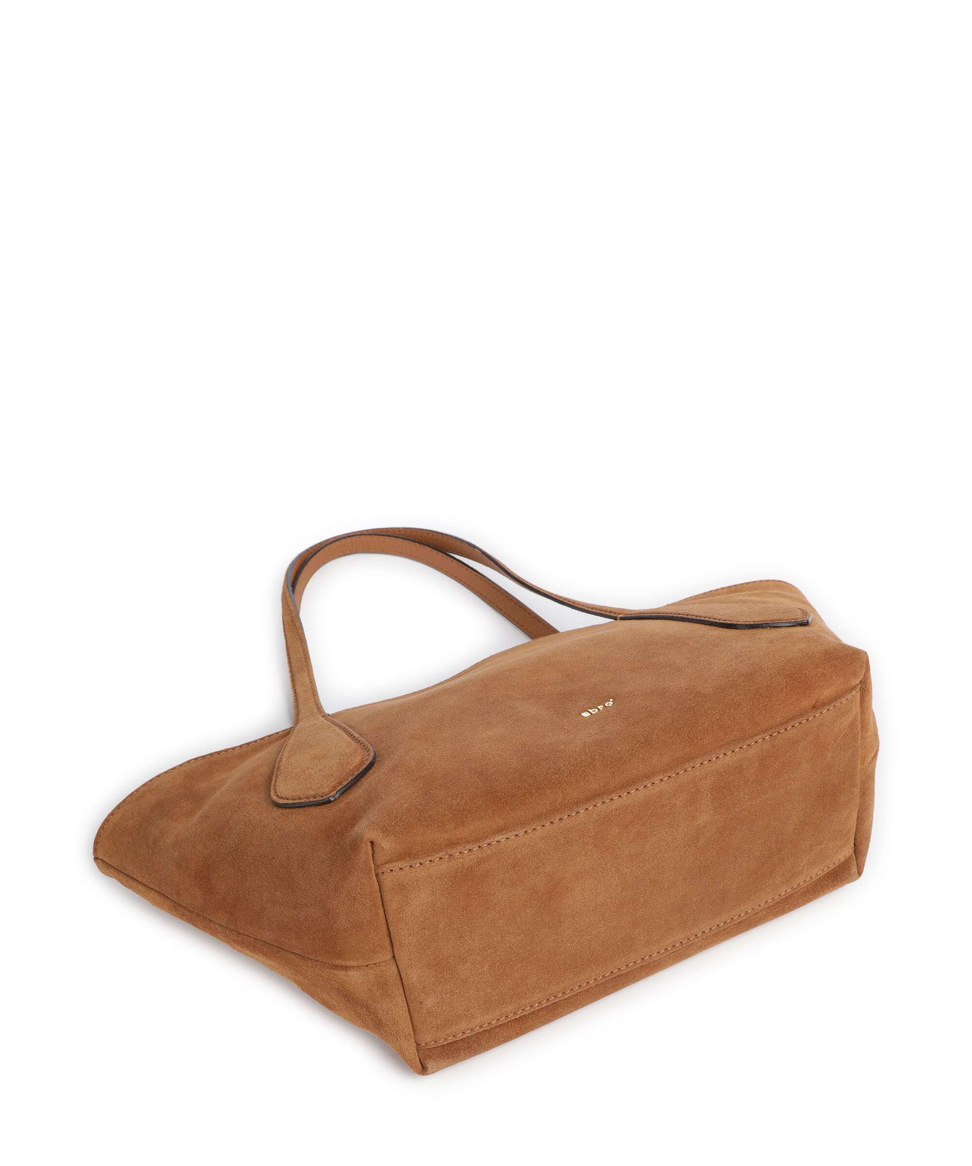 Abro Suede Carina Tote bag cuoio - Image 4