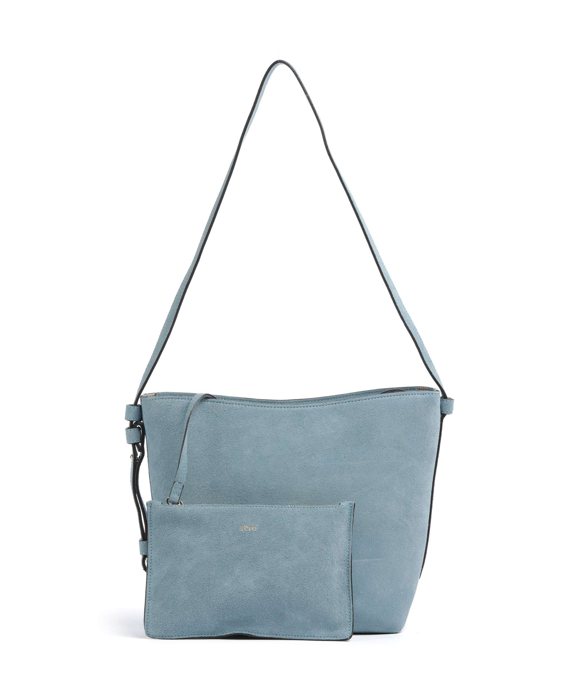 Abro Suede Cosmo Crossbody bag sapphire - Image 4