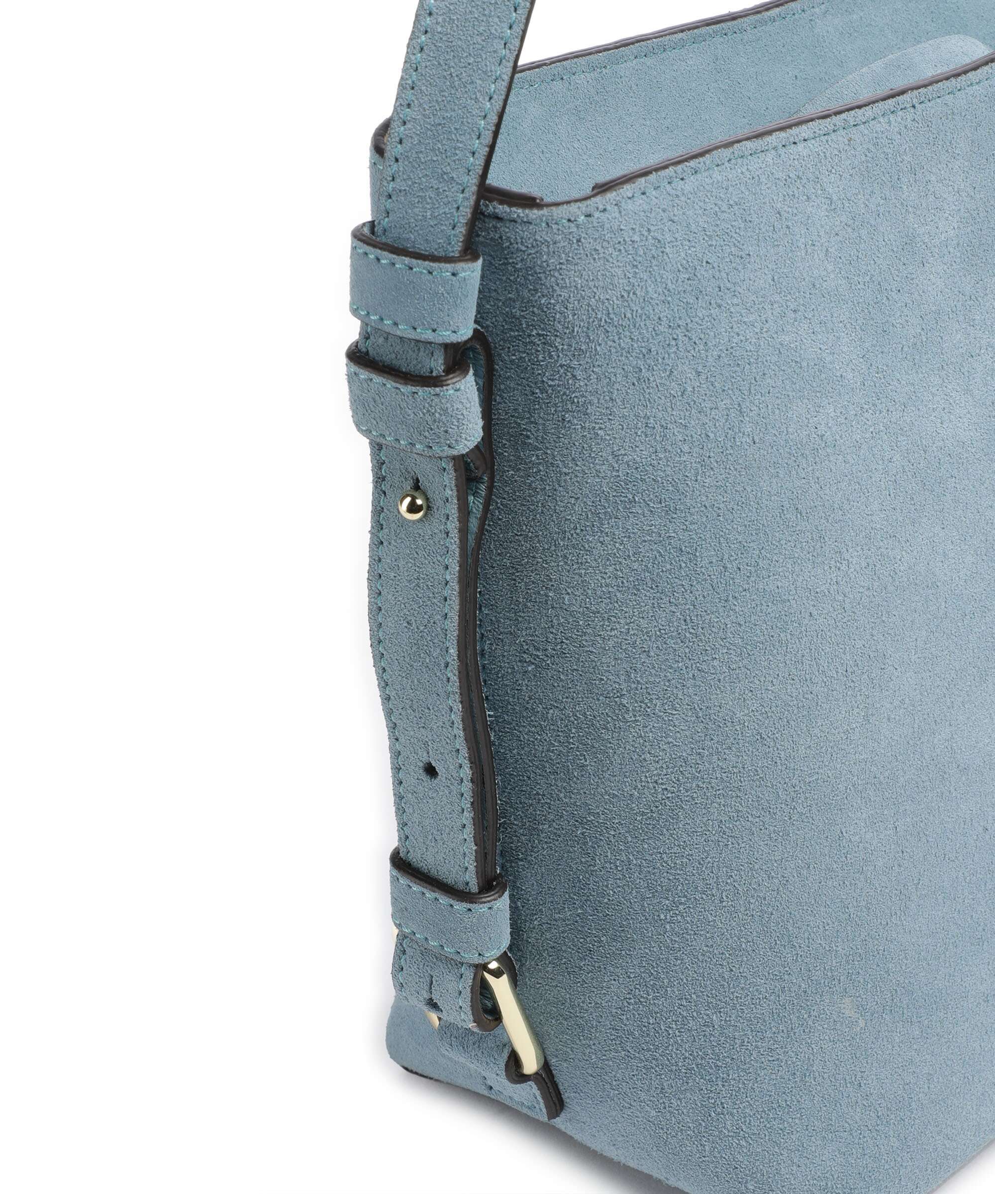 Abro Suede Cosmo Crossbody bag sapphire - Image 6