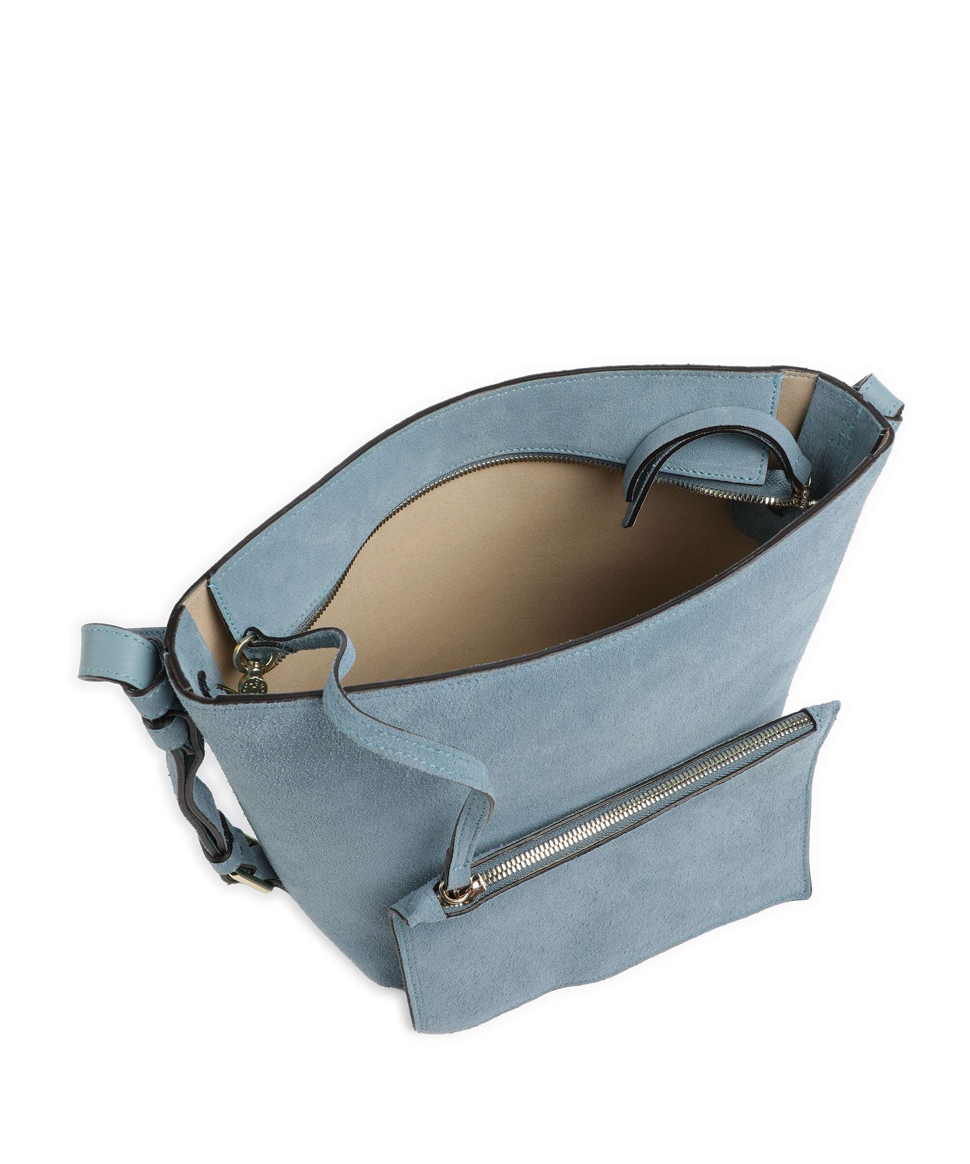 Abro Suede Cosmo Crossbody bag sapphire - Image 7