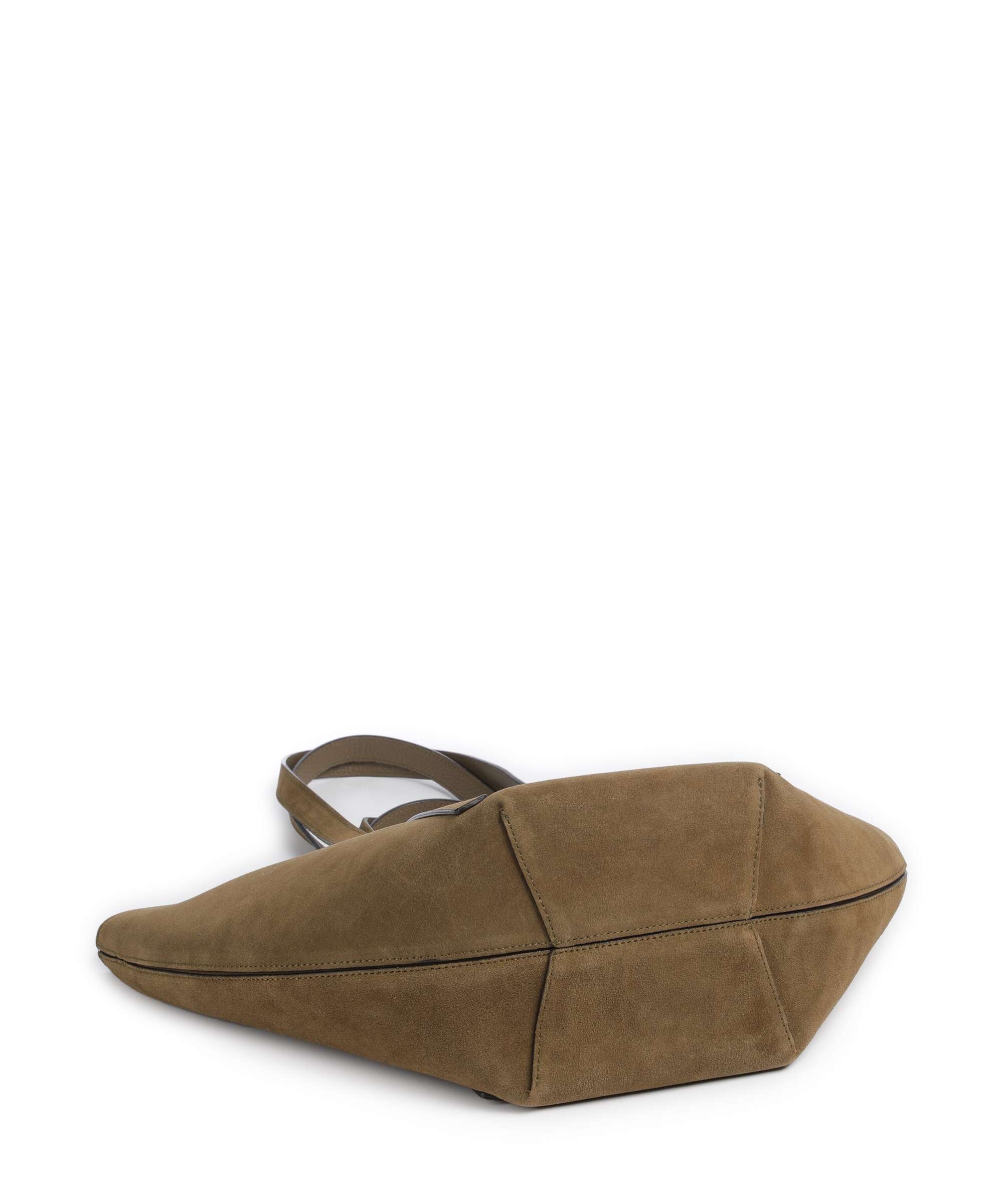 Abro Suede Cosmo Medium Tote bag military - Image 5