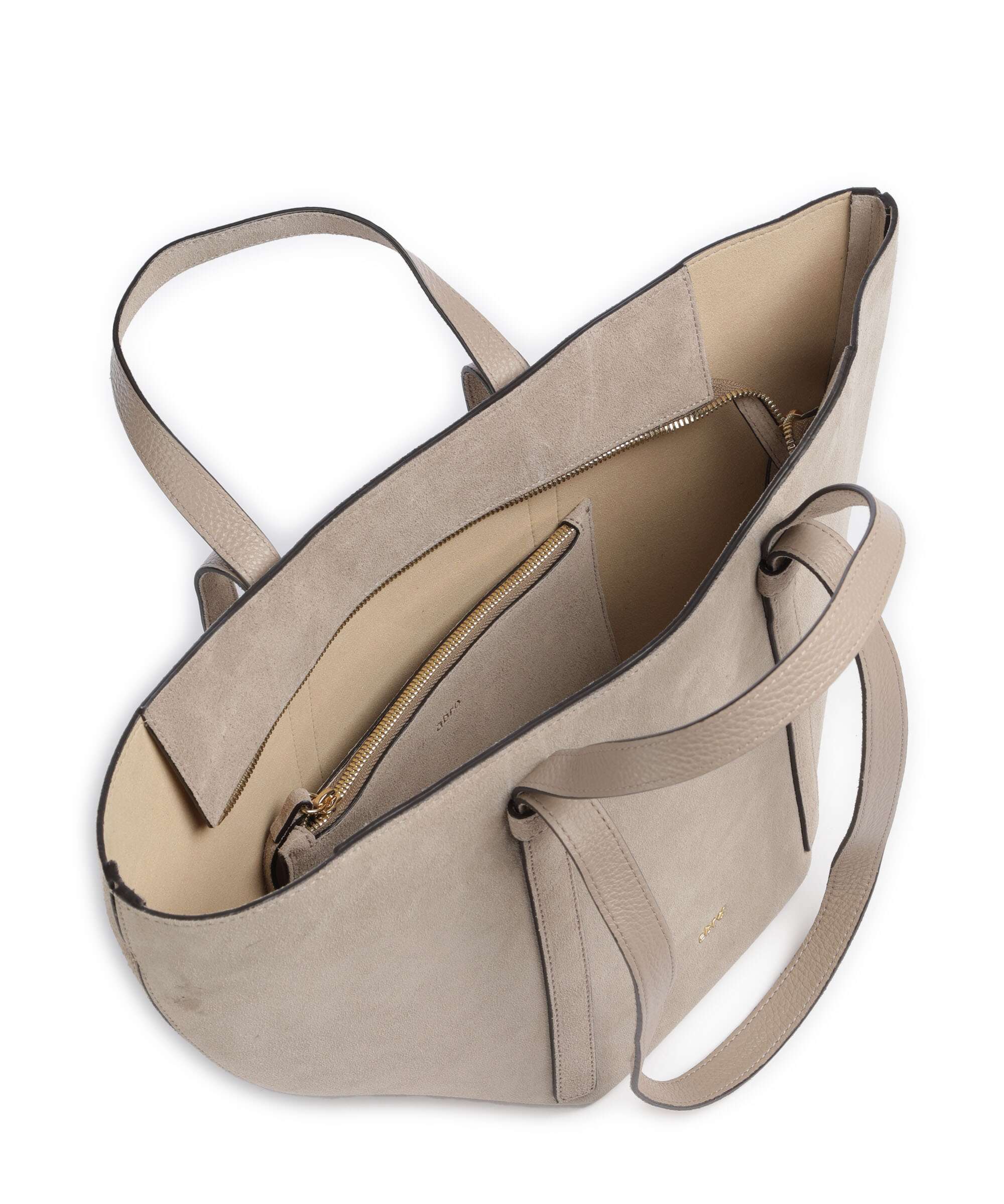 Abro Suede Cosmo Medium Tote bag siena - Image 6