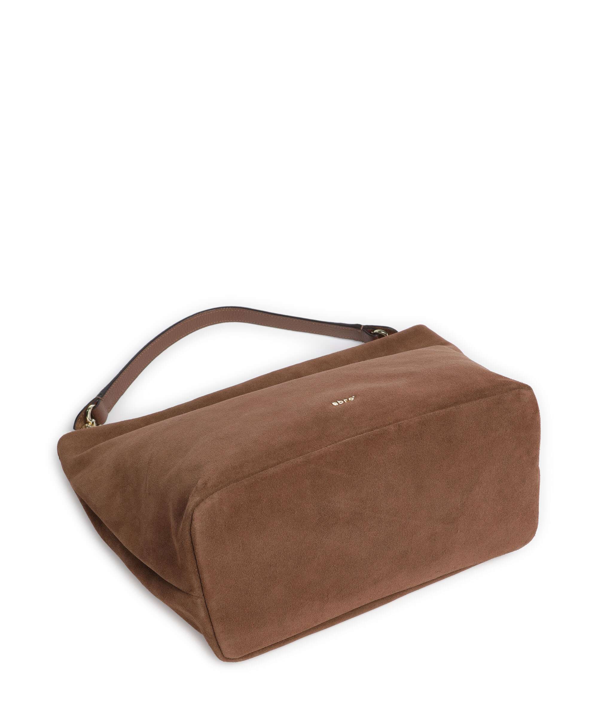 Abro Suede Ebony Hobo bag wood - Image 5