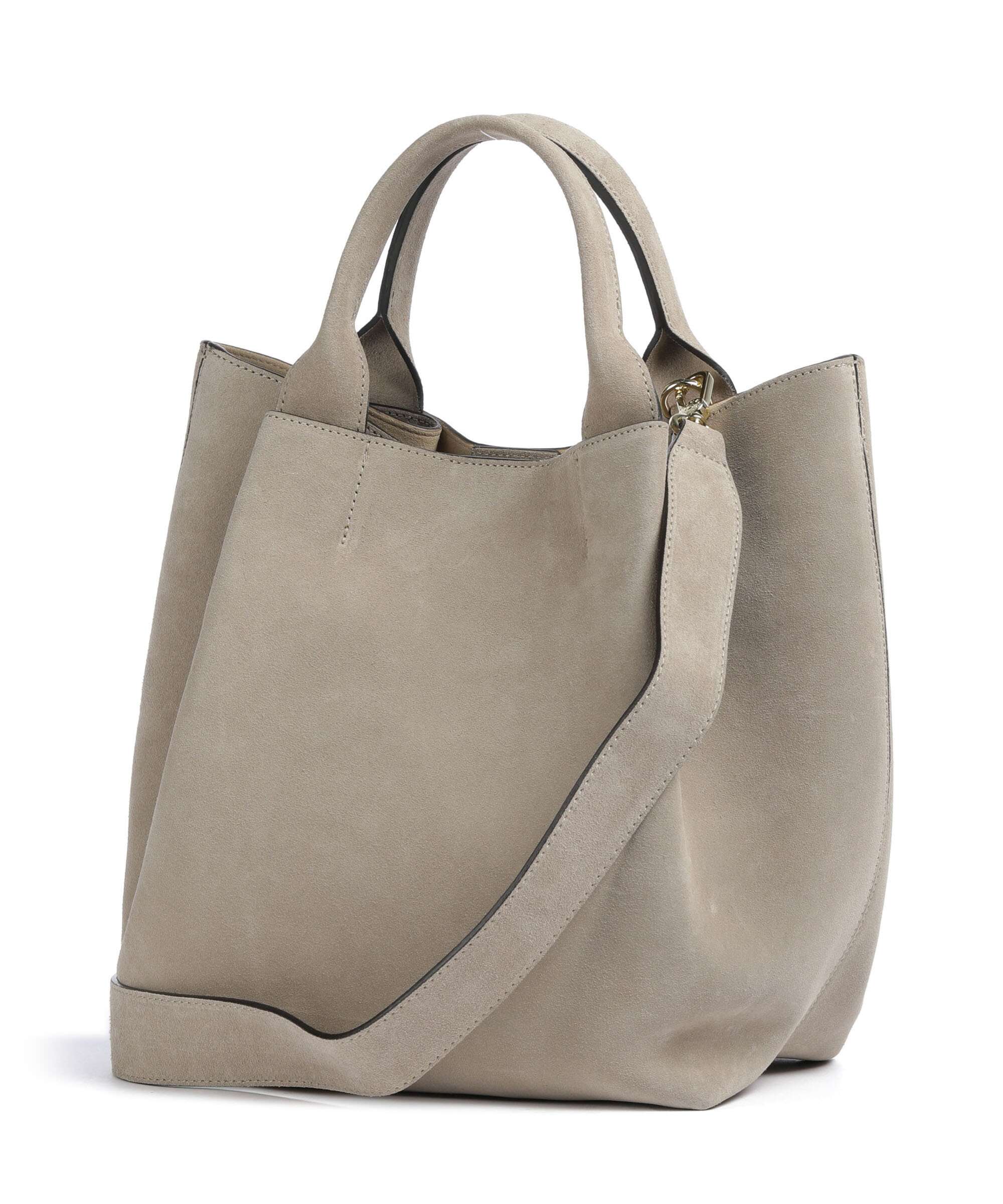 Abro Suede Essential Medium Handbag siena - Image 2
