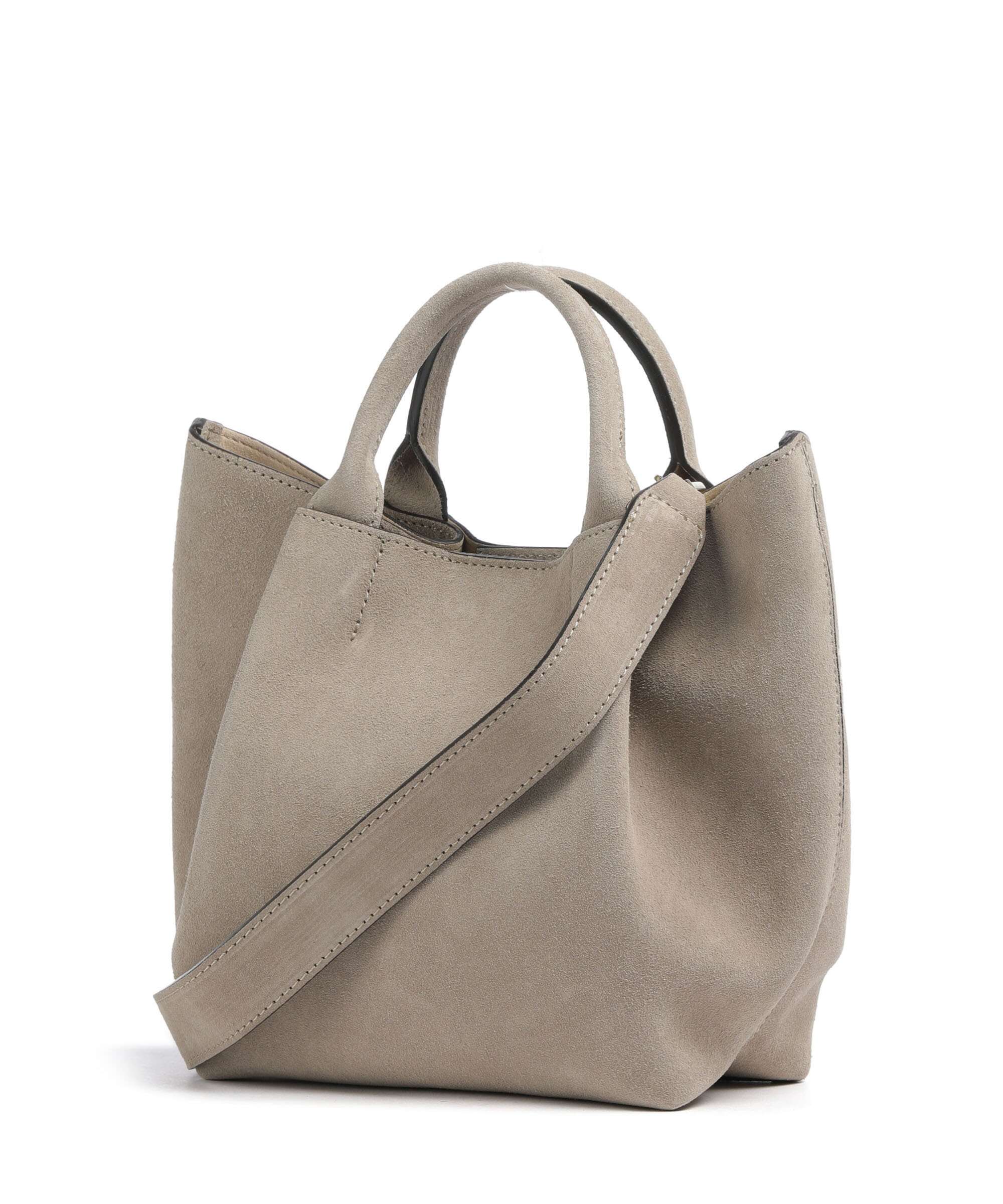 Abro Suede Essential Small Handbag siena - Image 2