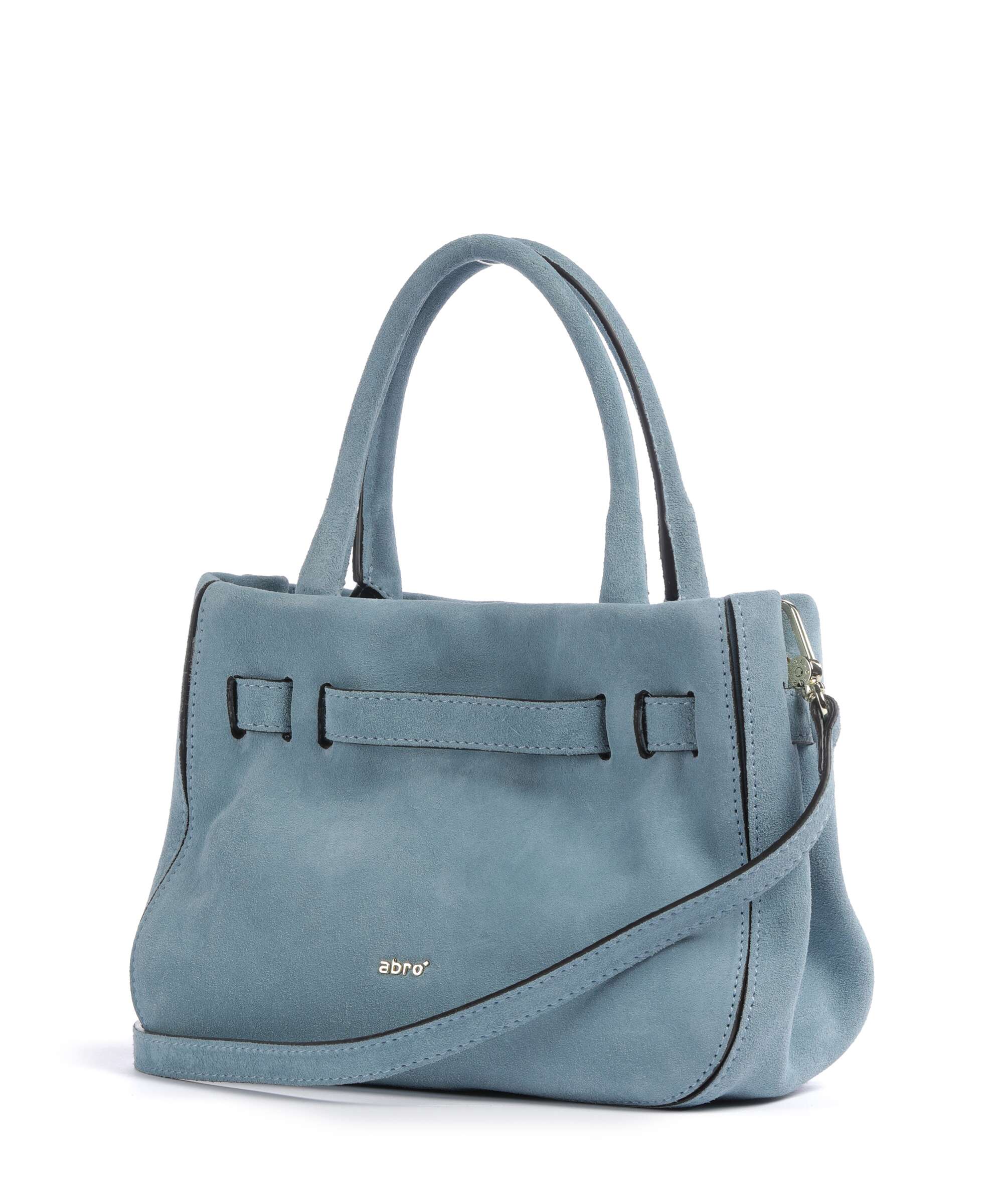 Abro Suede Jill Handbag sapphire - Image 2