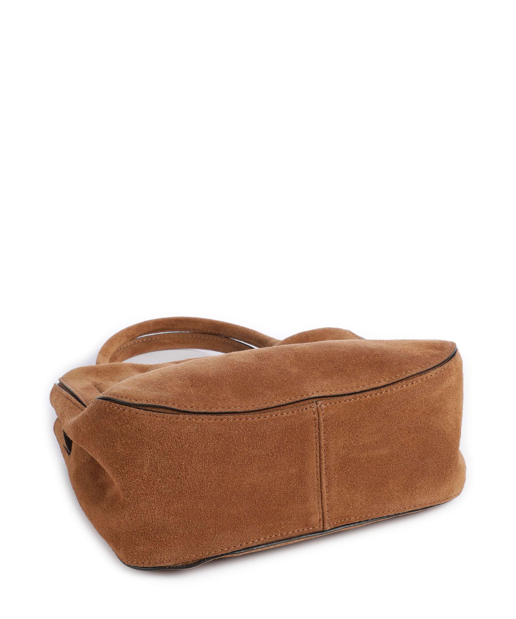 Abro Suede Jill Handbag cuoio - Image 4