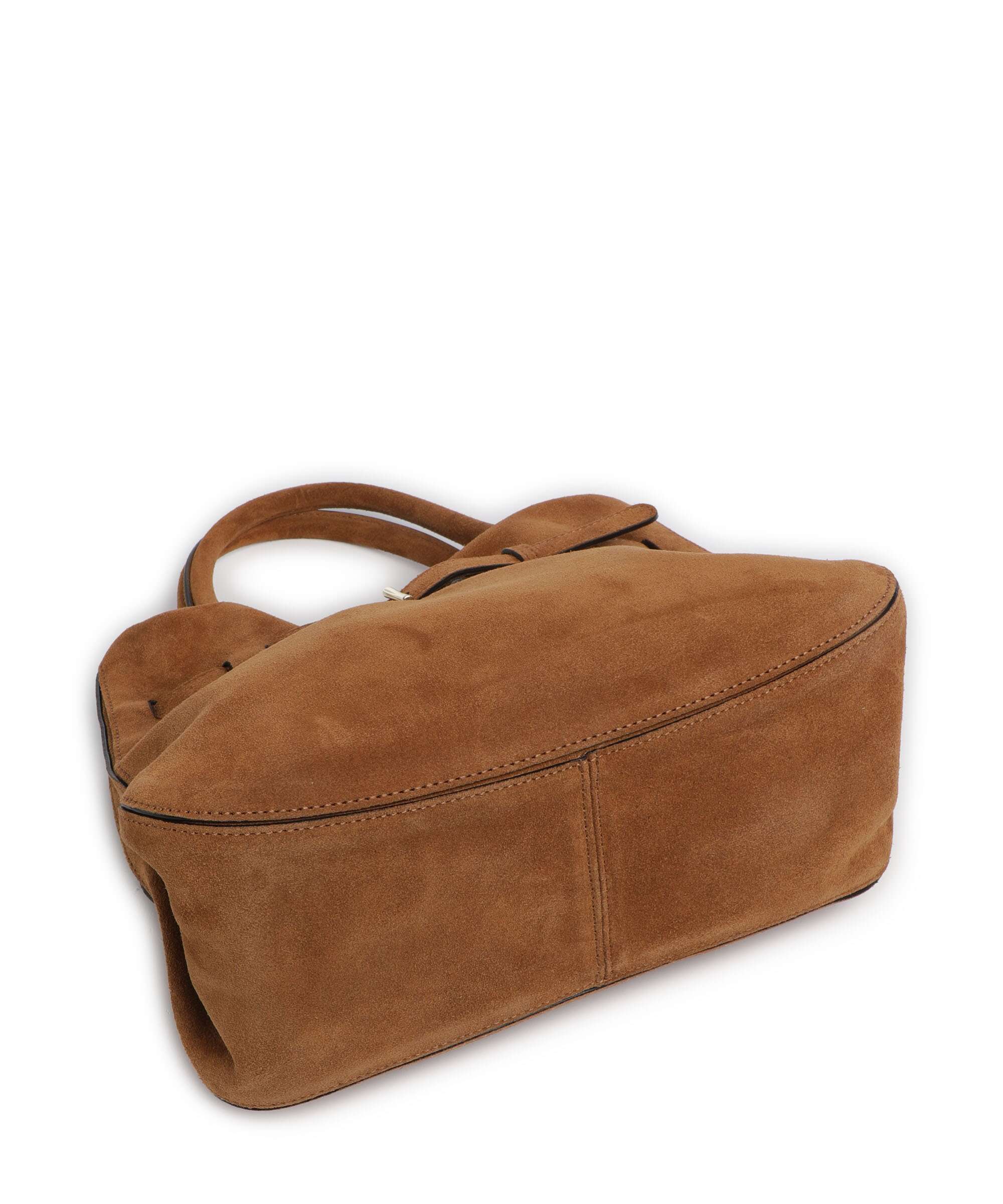 Abro Suede Jill Handbag cuoio - Image 4