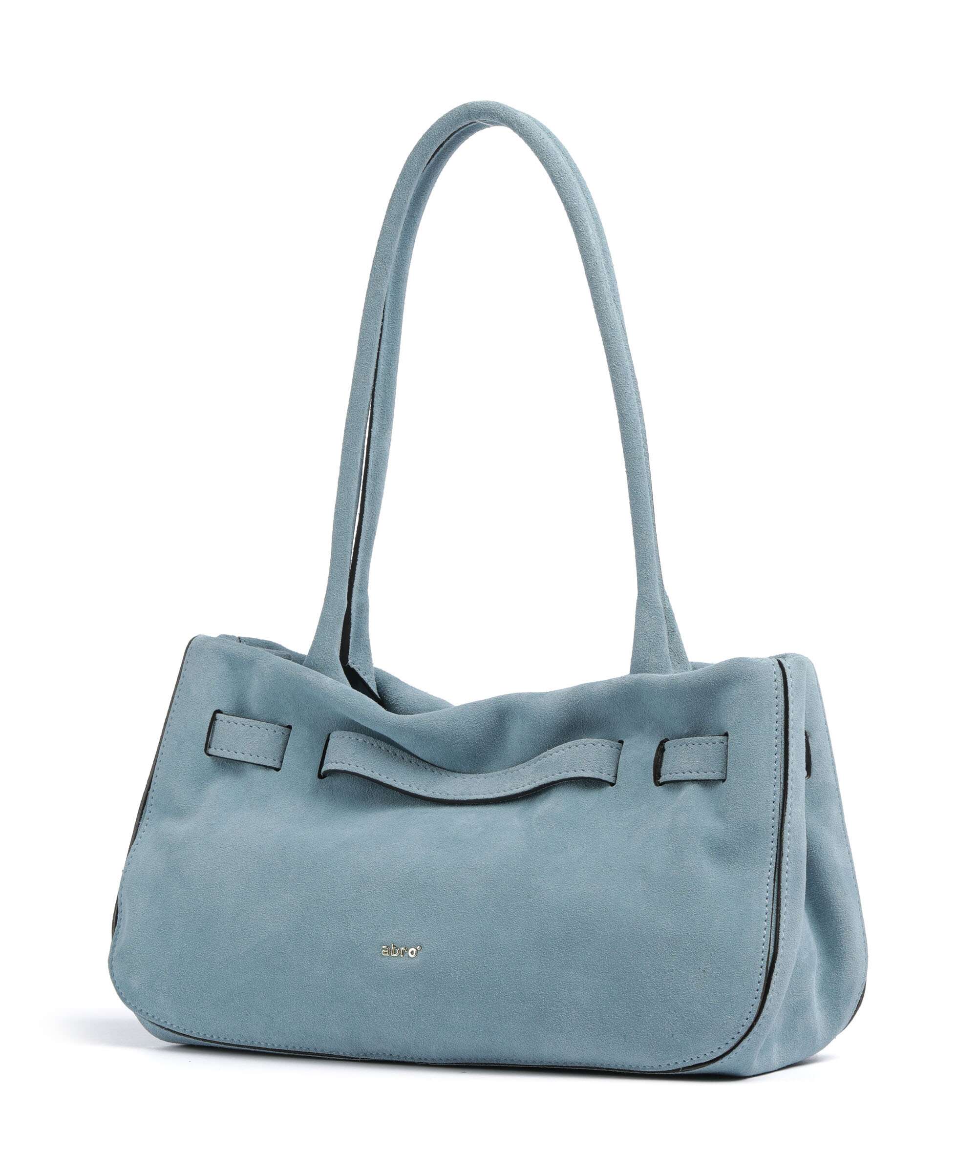 Abro Suede Jill Shoulder bag sapphire - Image 2