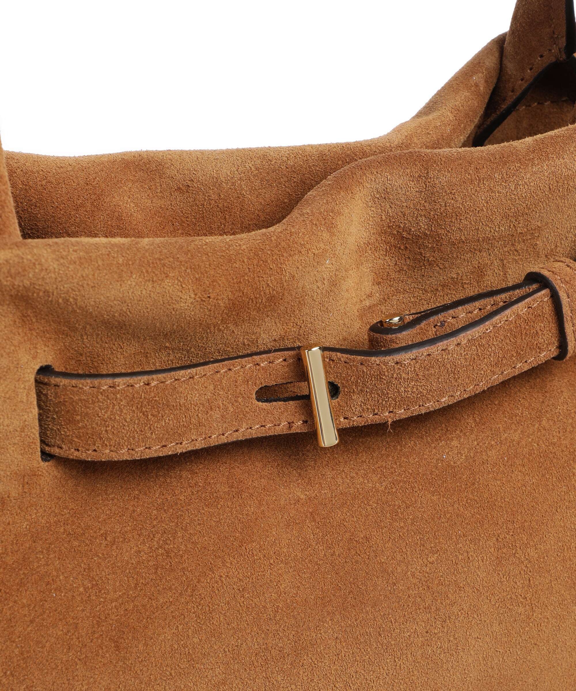 Abro Suede Jill Shoulder bag cuoio - Image 4