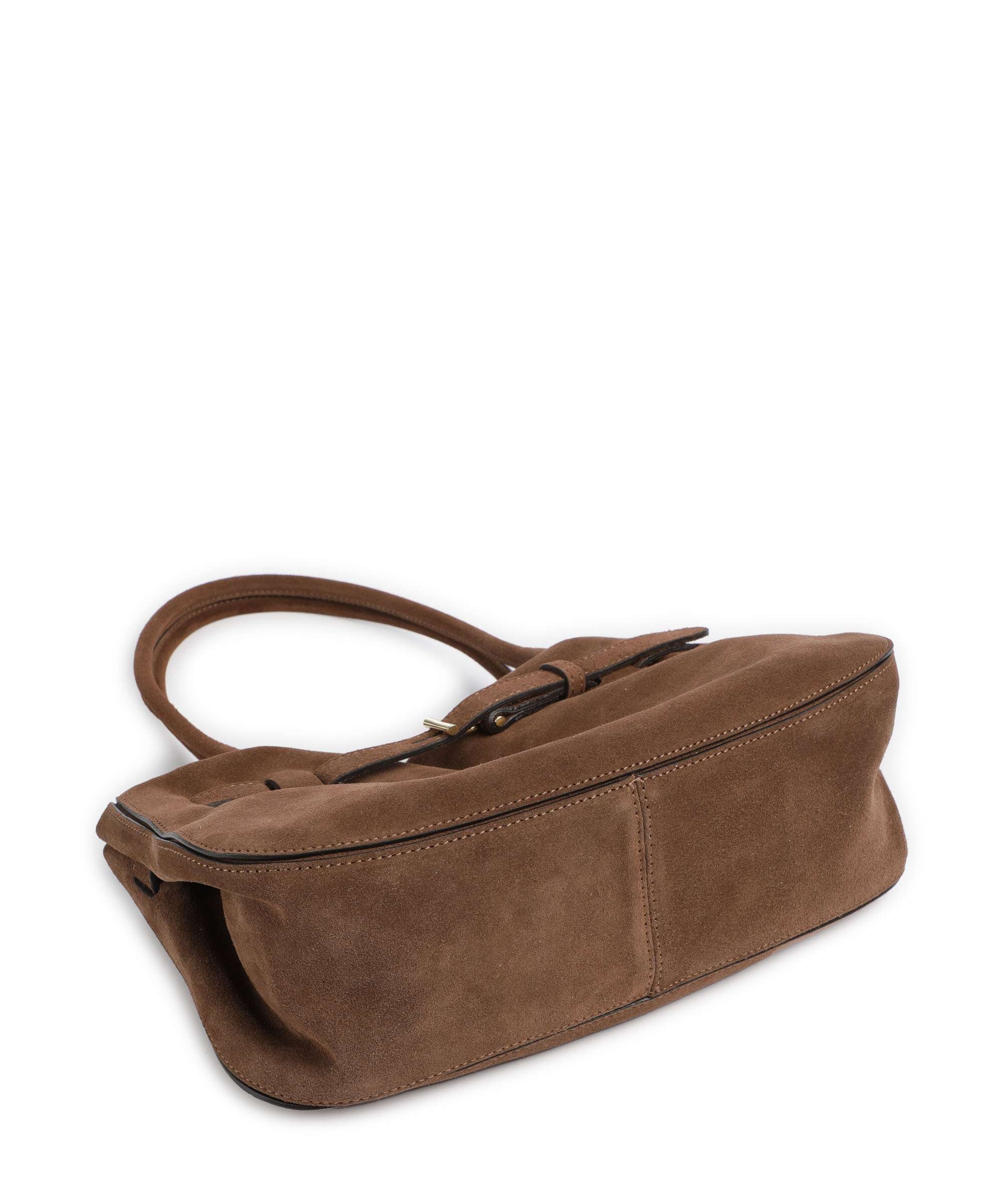 Abro Suede Jill Shoulder bag wood - Image 5