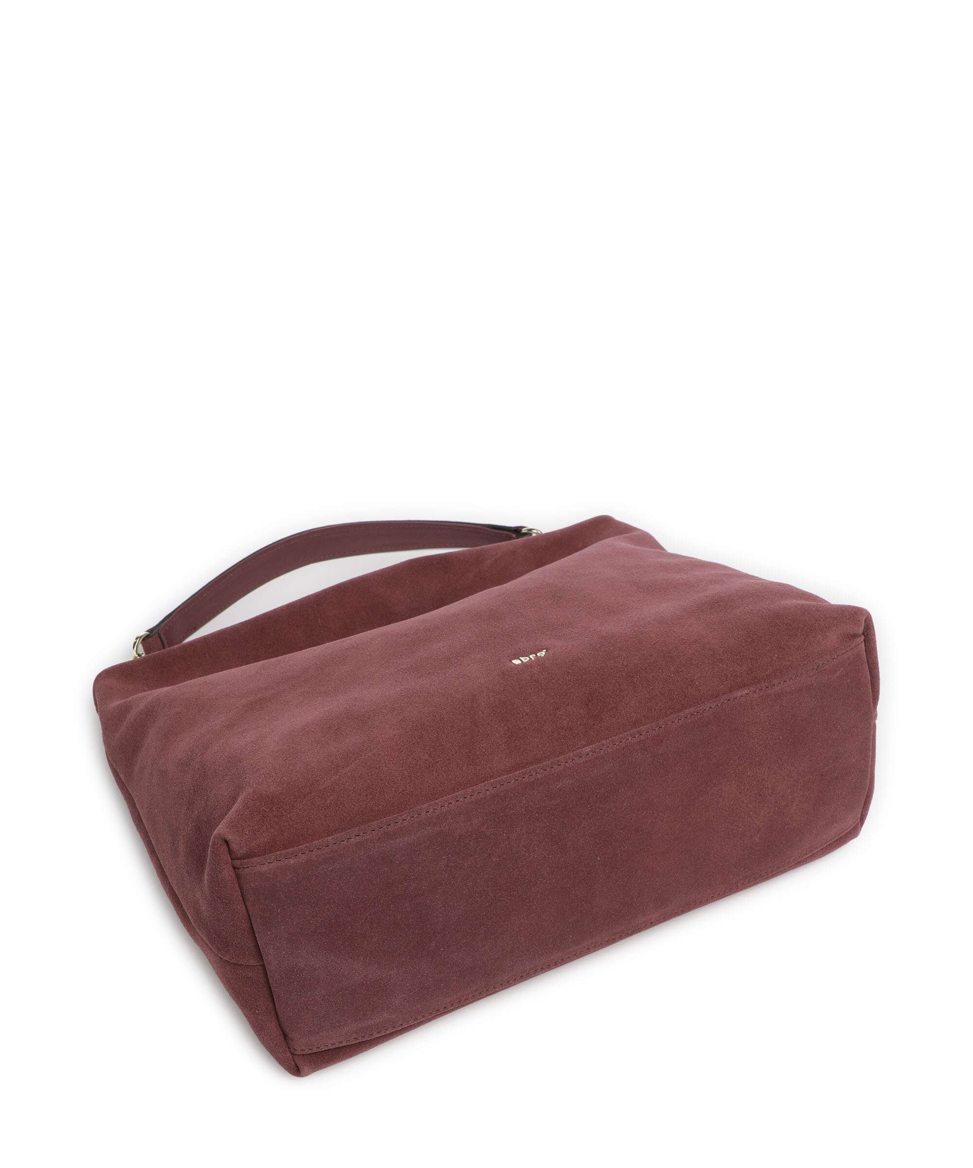Abro Suede Kaia Hobo bag bordeaux - Image 5