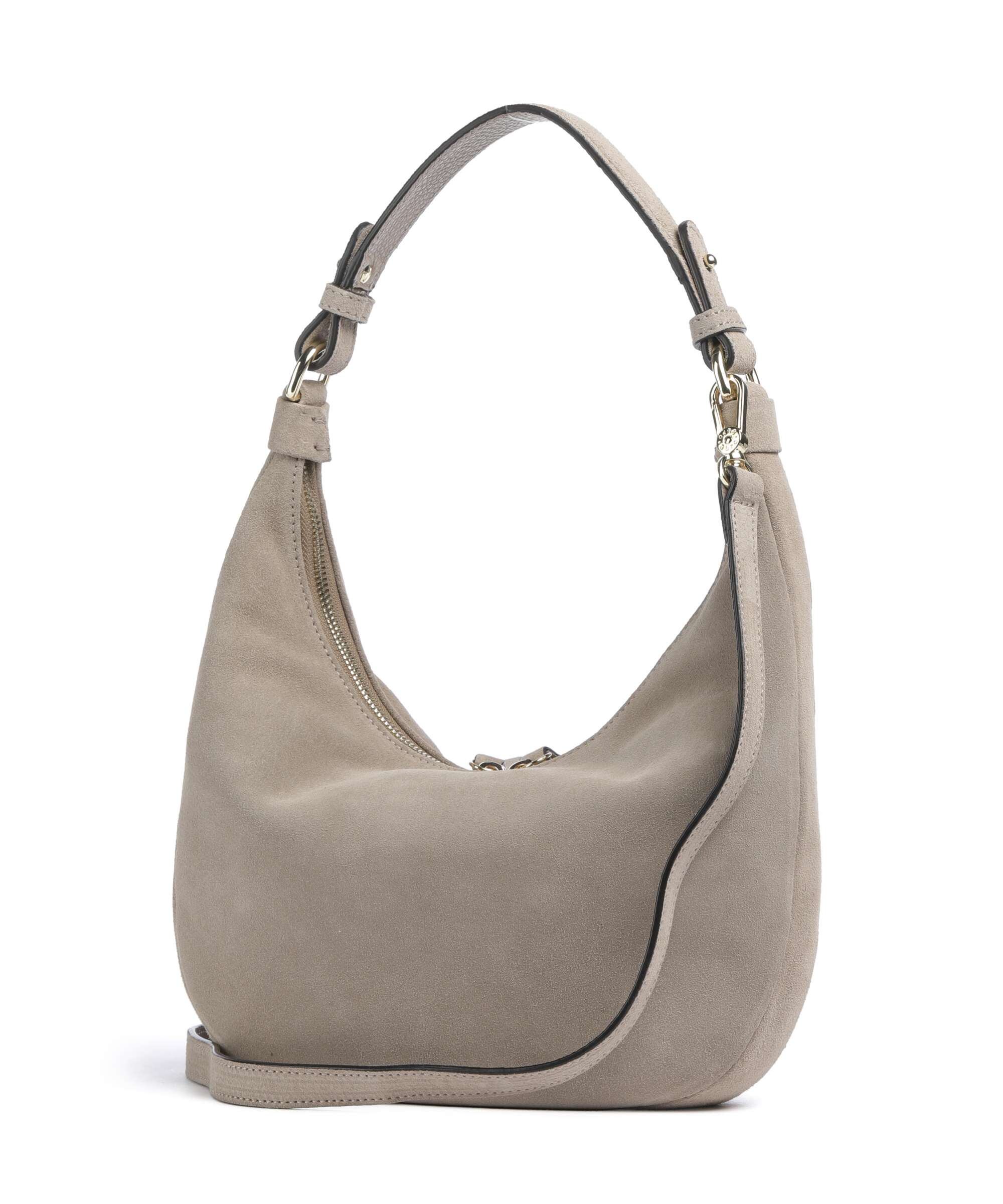 Abro Suede Nana Mini Hobo bag siena - Image 2