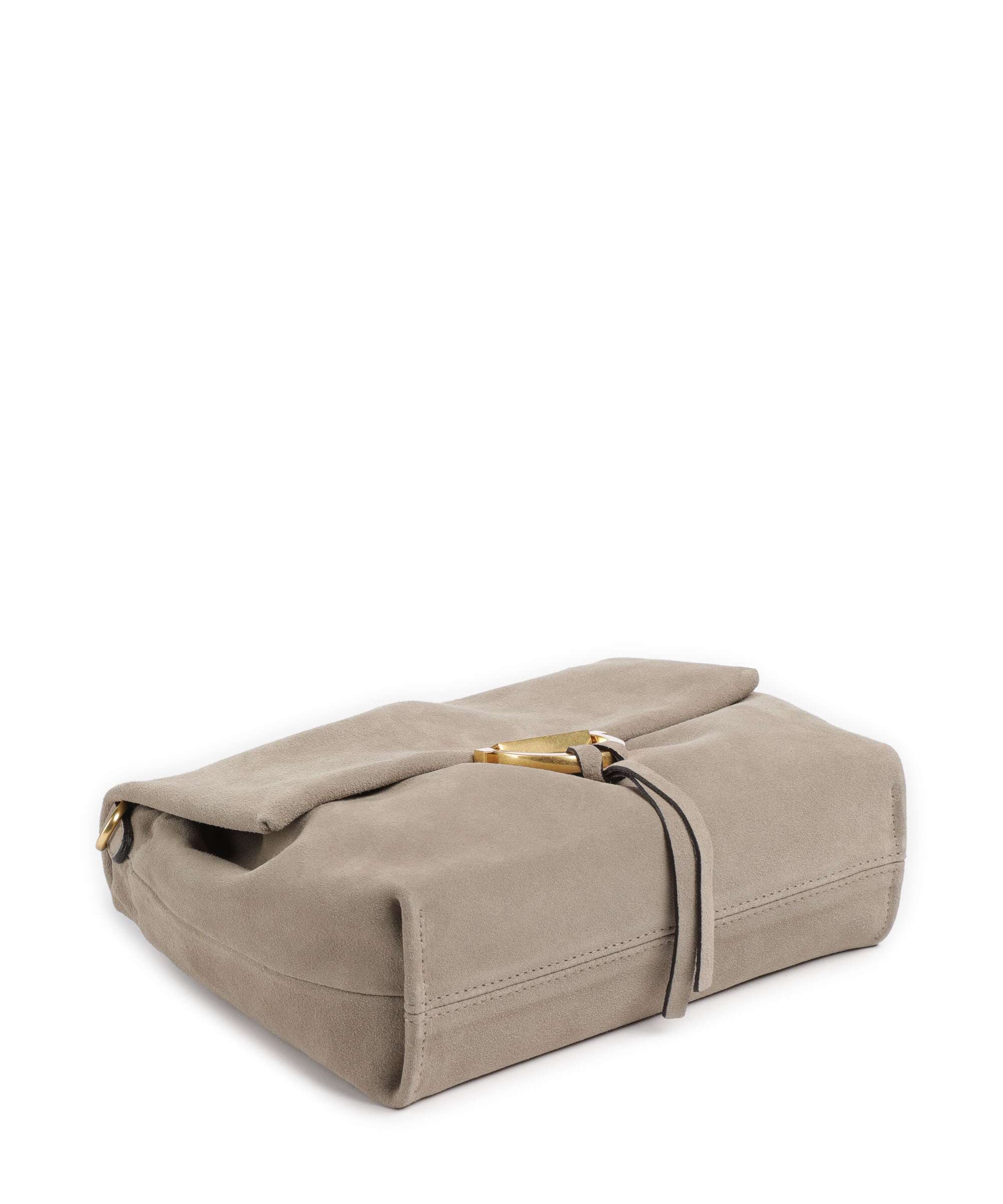 Abro Suede Temi Medium Shoulder bag siena - Image 4