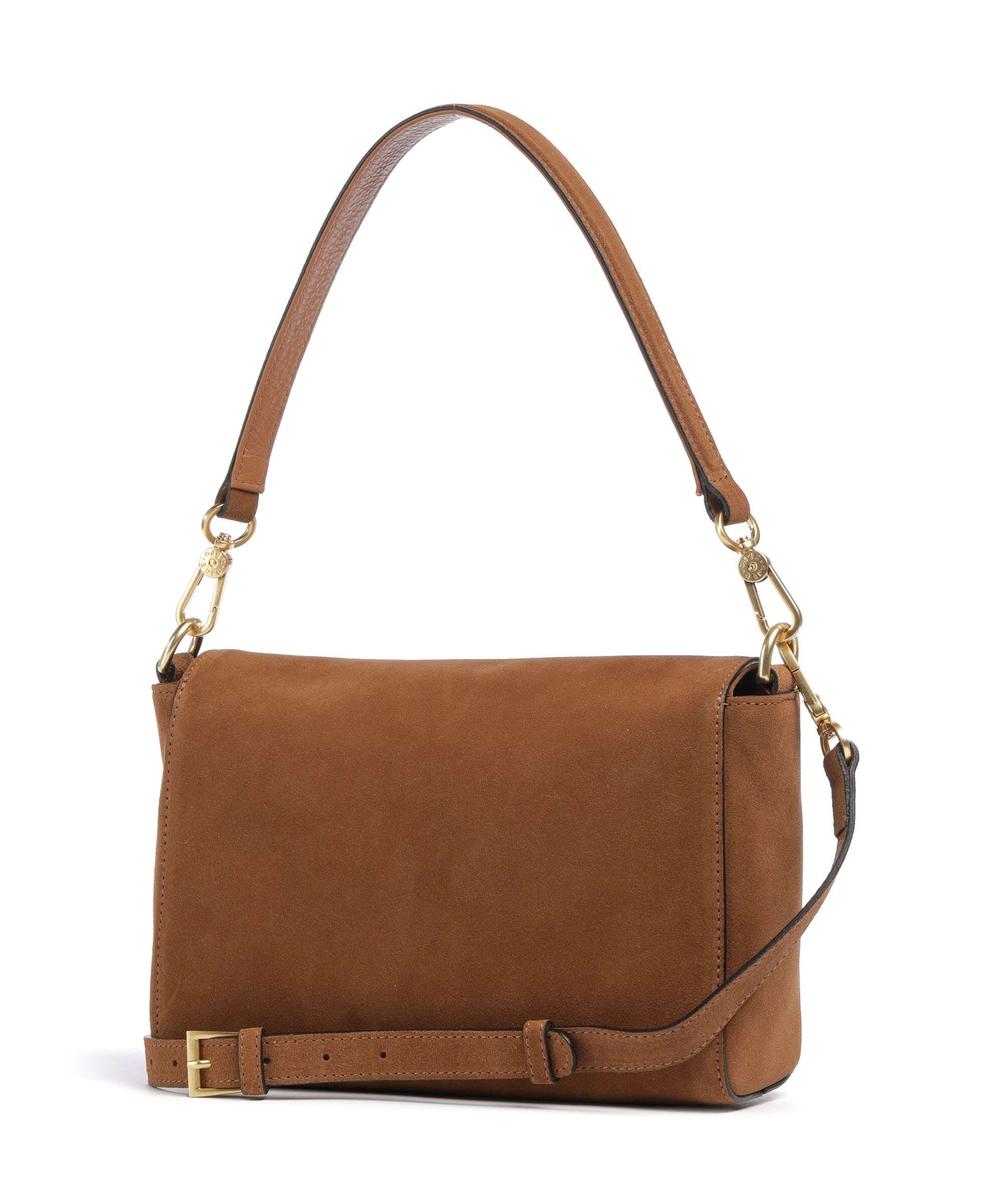 Abro Suede Temi Shoulder bag cuoio - Image 2