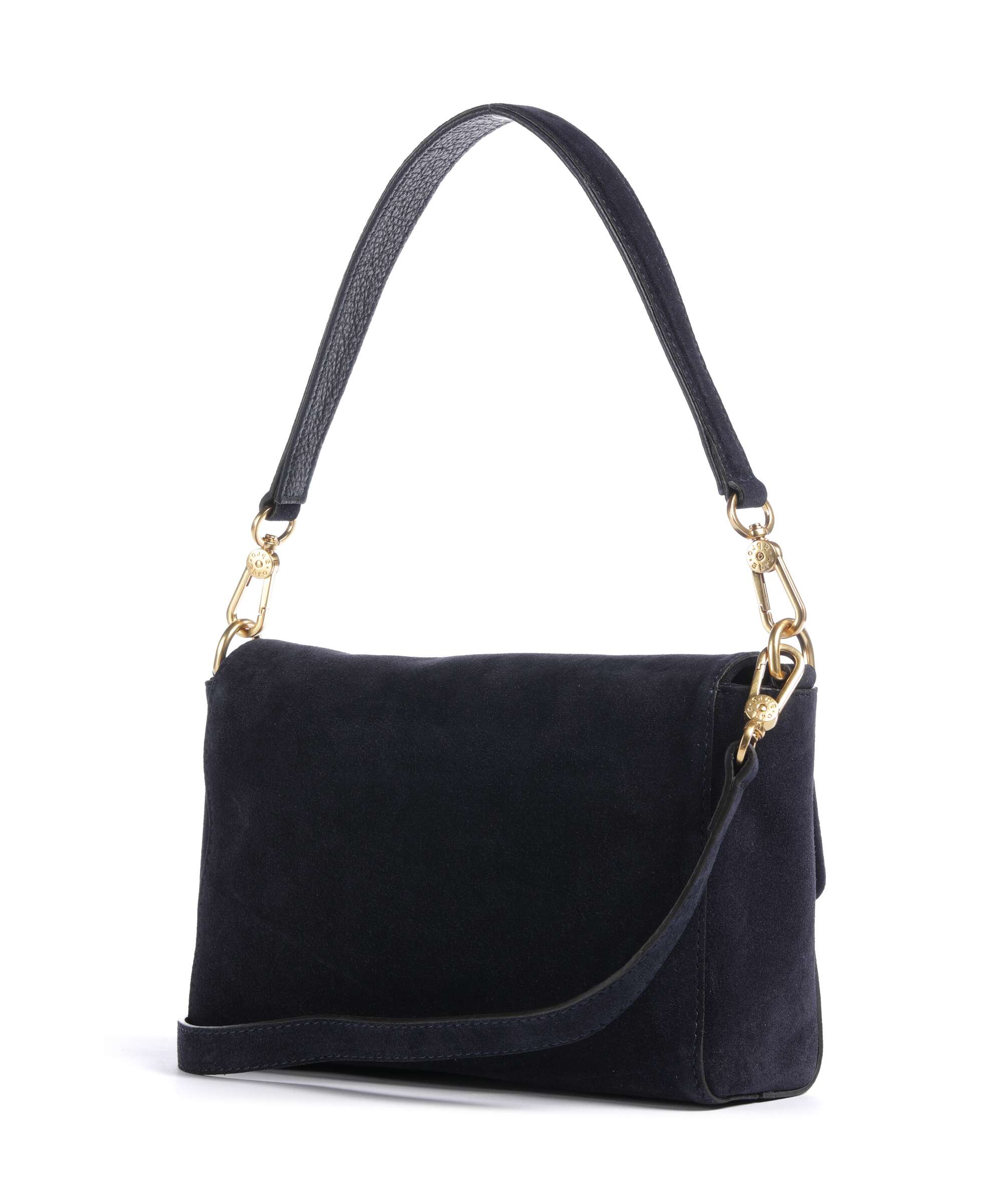 Abro Suede Temi Shoulder bag navy - Image 2